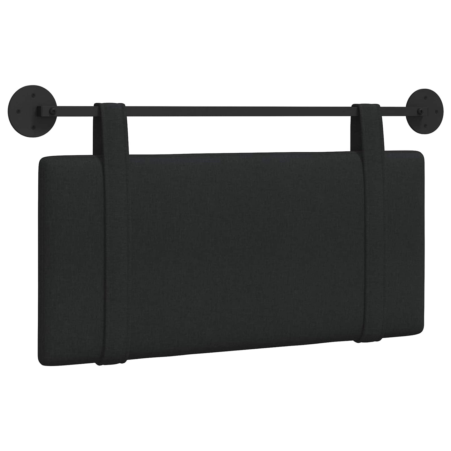 Hangend hoofdbord Zwart Stof is nu te koop bij PeponiXL, paradijselijk wonen!