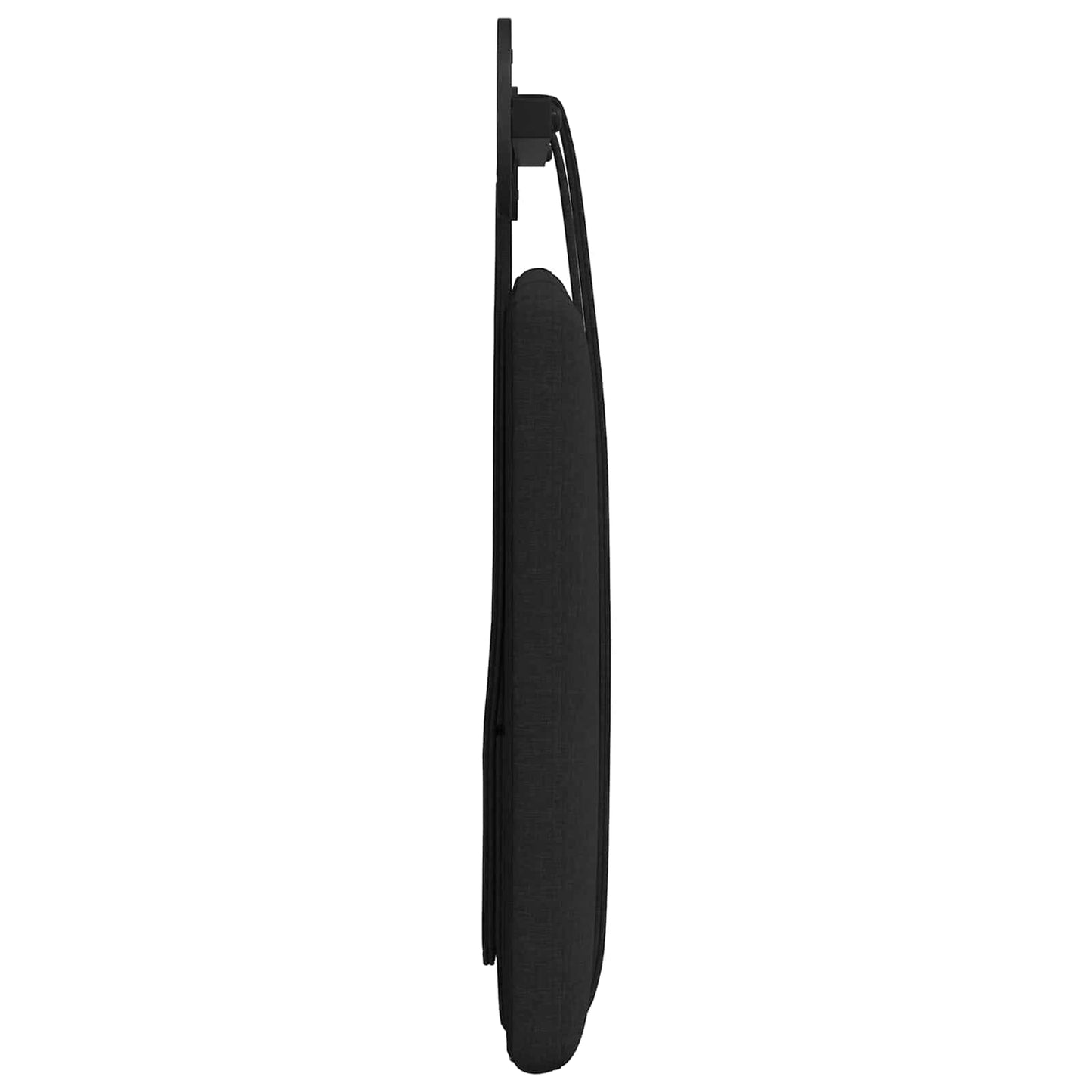 Hangend hoofdbord Zwart Stof is nu te koop bij PeponiXL, paradijselijk wonen!