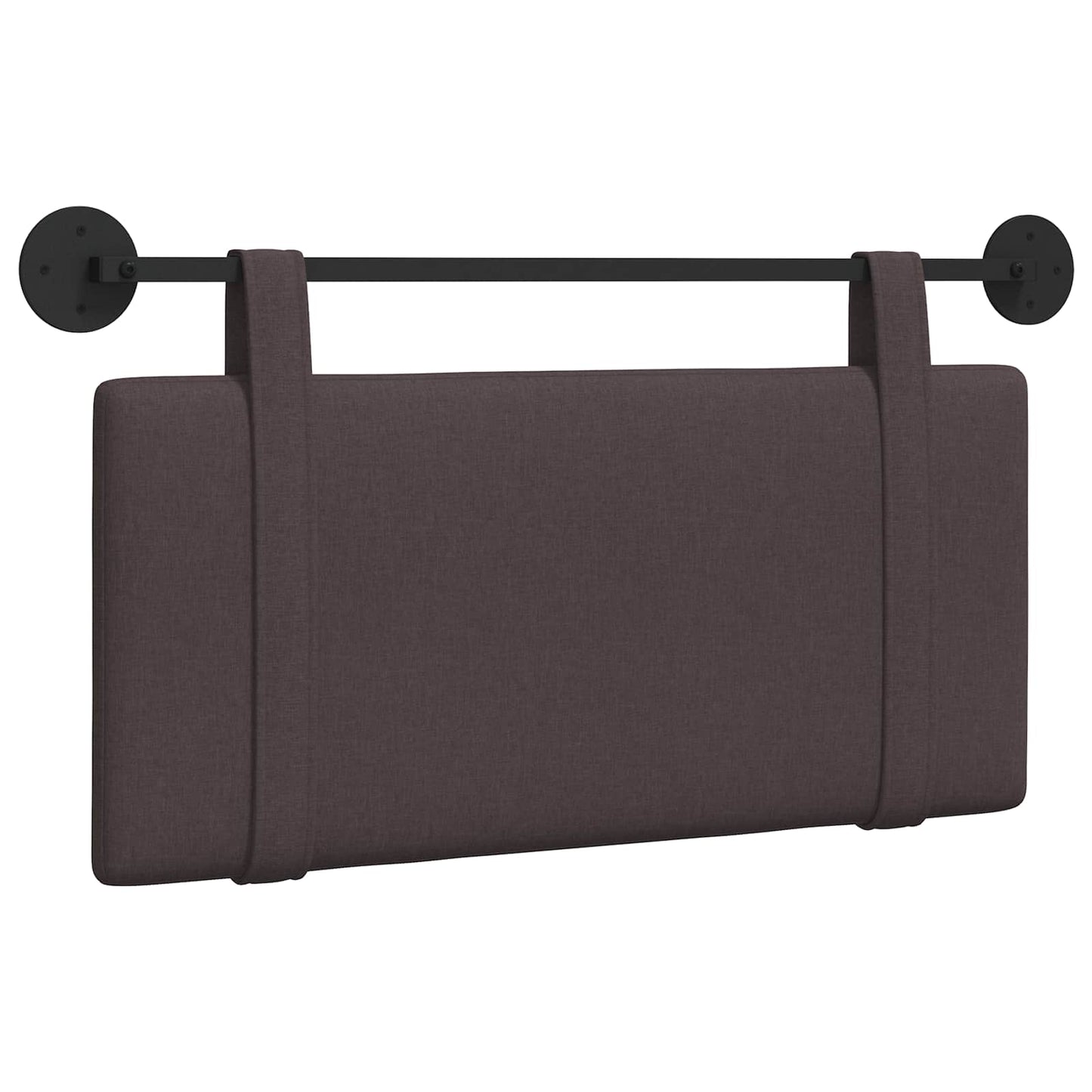 Hangend hoofdbord Donkerbruin Stof is nu te koop bij PeponiXL, paradijselijk wonen!