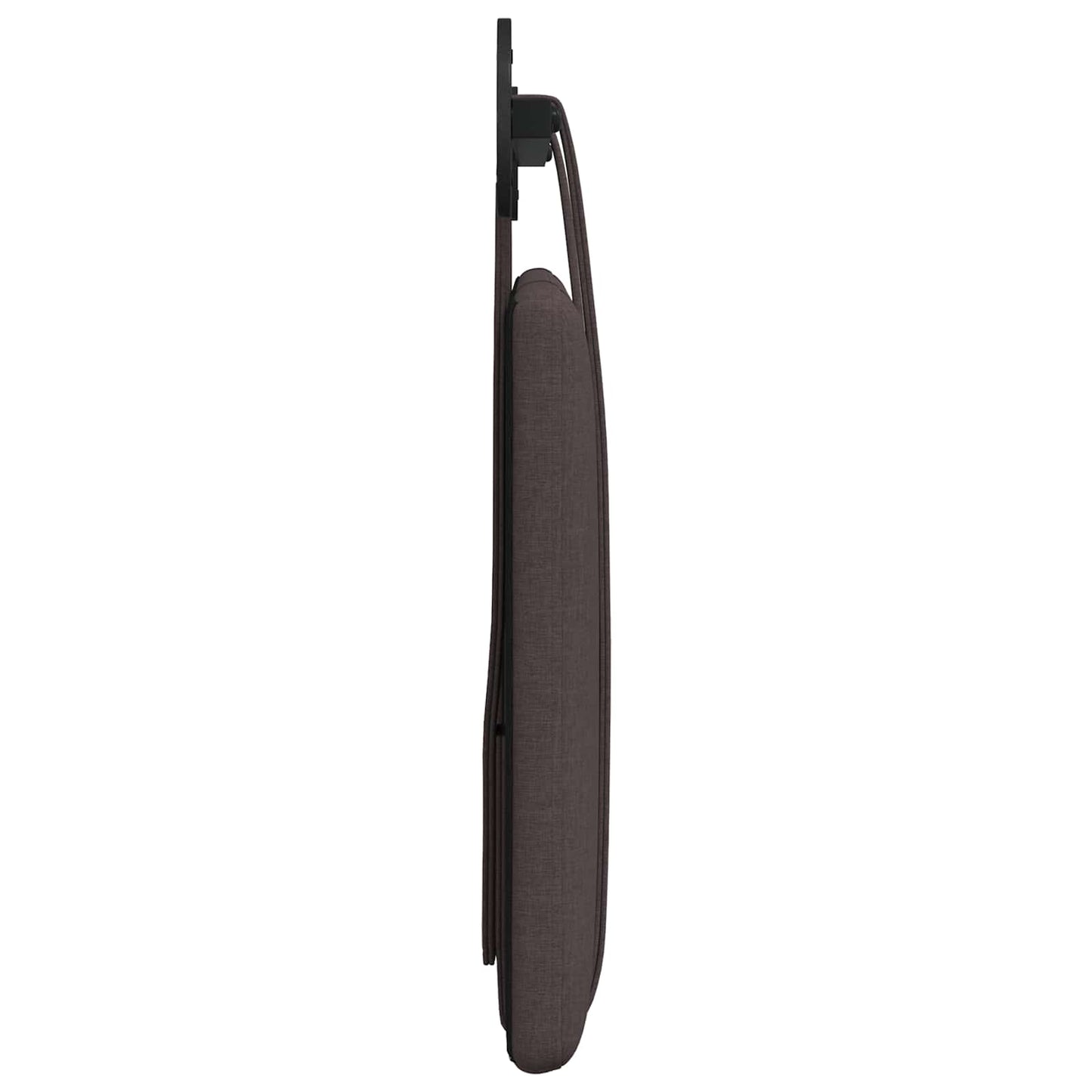Hangend hoofdbord Donkerbruin Stof is nu te koop bij PeponiXL, paradijselijk wonen!