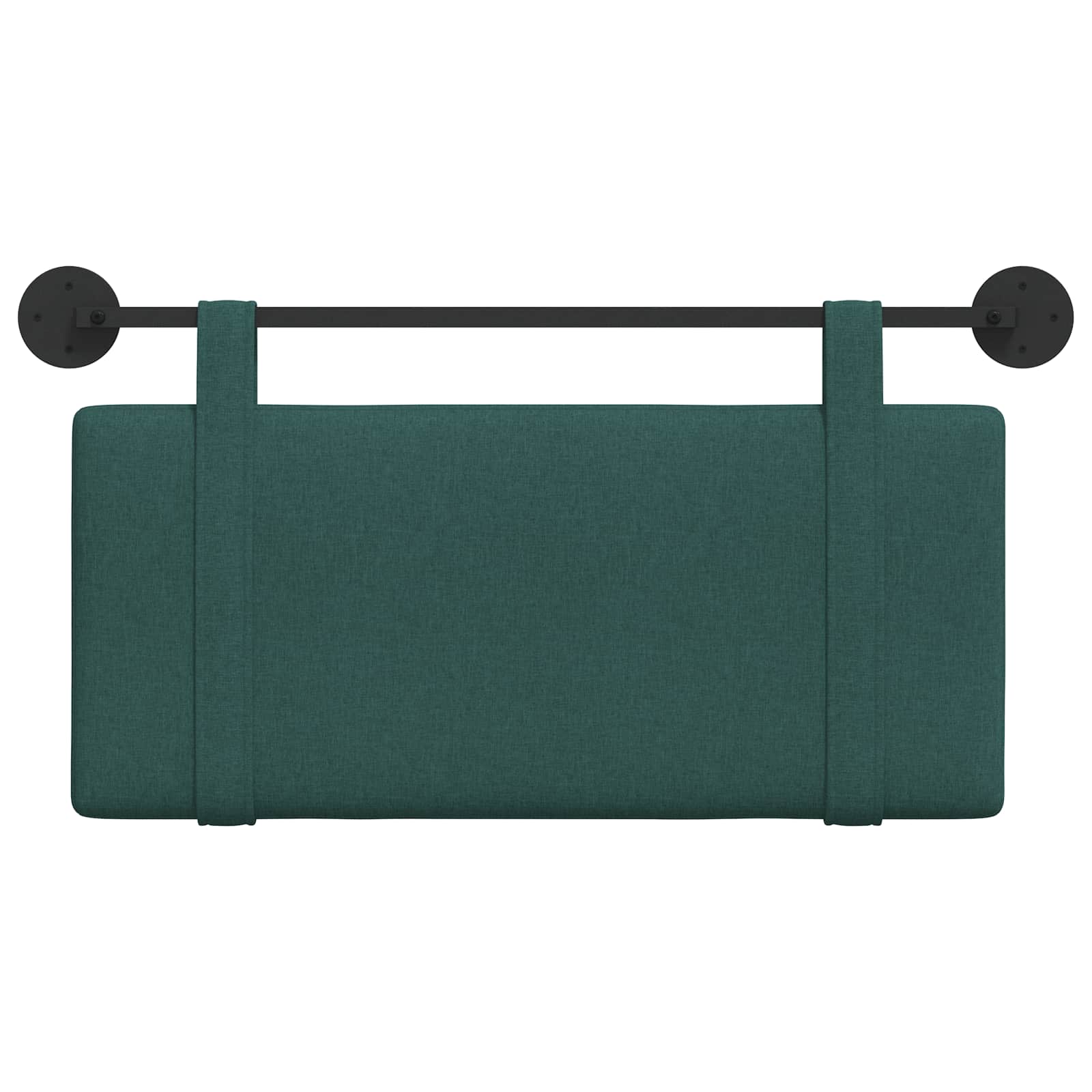 Hangend hoofdbord Donkergroen Stof is nu te koop bij PeponiXL, paradijselijk wonen!