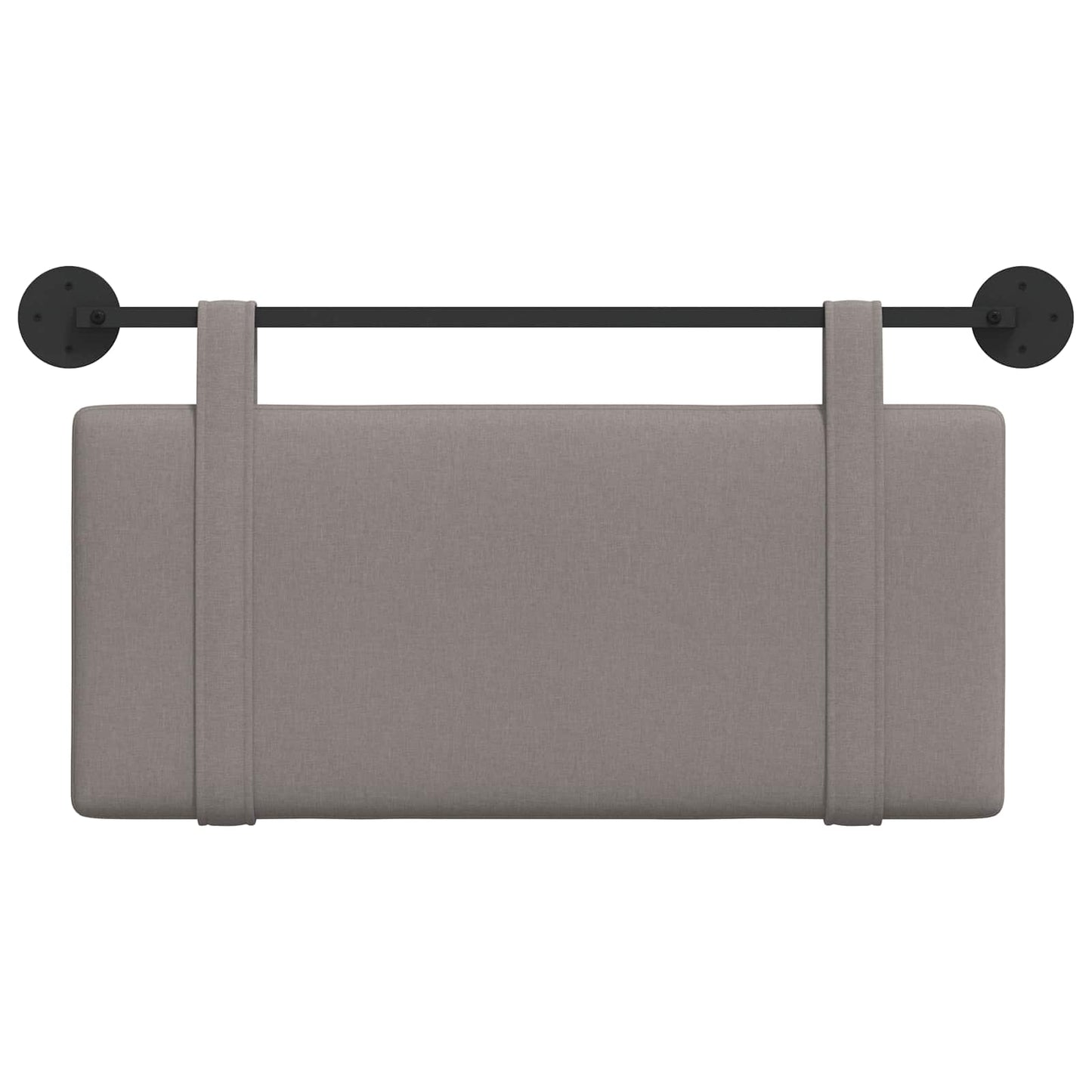 Hangend hoofdbord Taupe Stof is nu te koop bij PeponiXL, paradijselijk wonen!