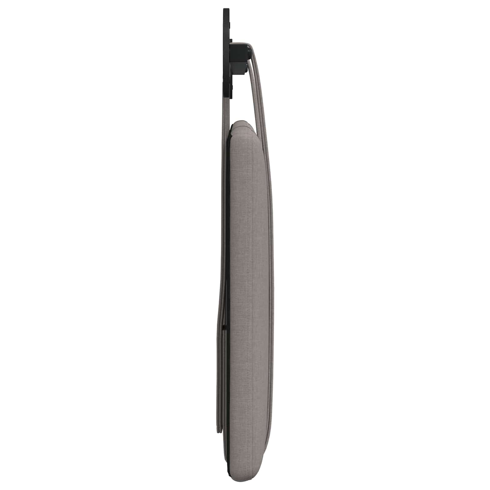 Hangend hoofdbord Taupe Stof is nu te koop bij PeponiXL, paradijselijk wonen!