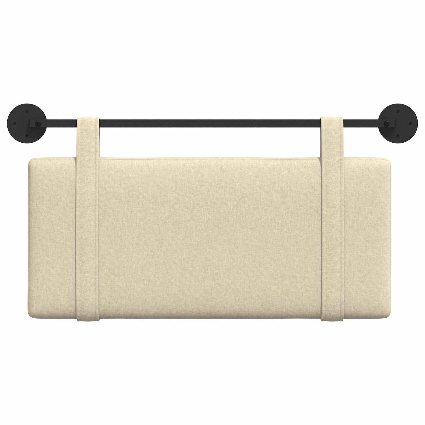 Hangend hoofdbord Crème Stof is nu te koop bij PeponiXL, paradijselijk wonen!