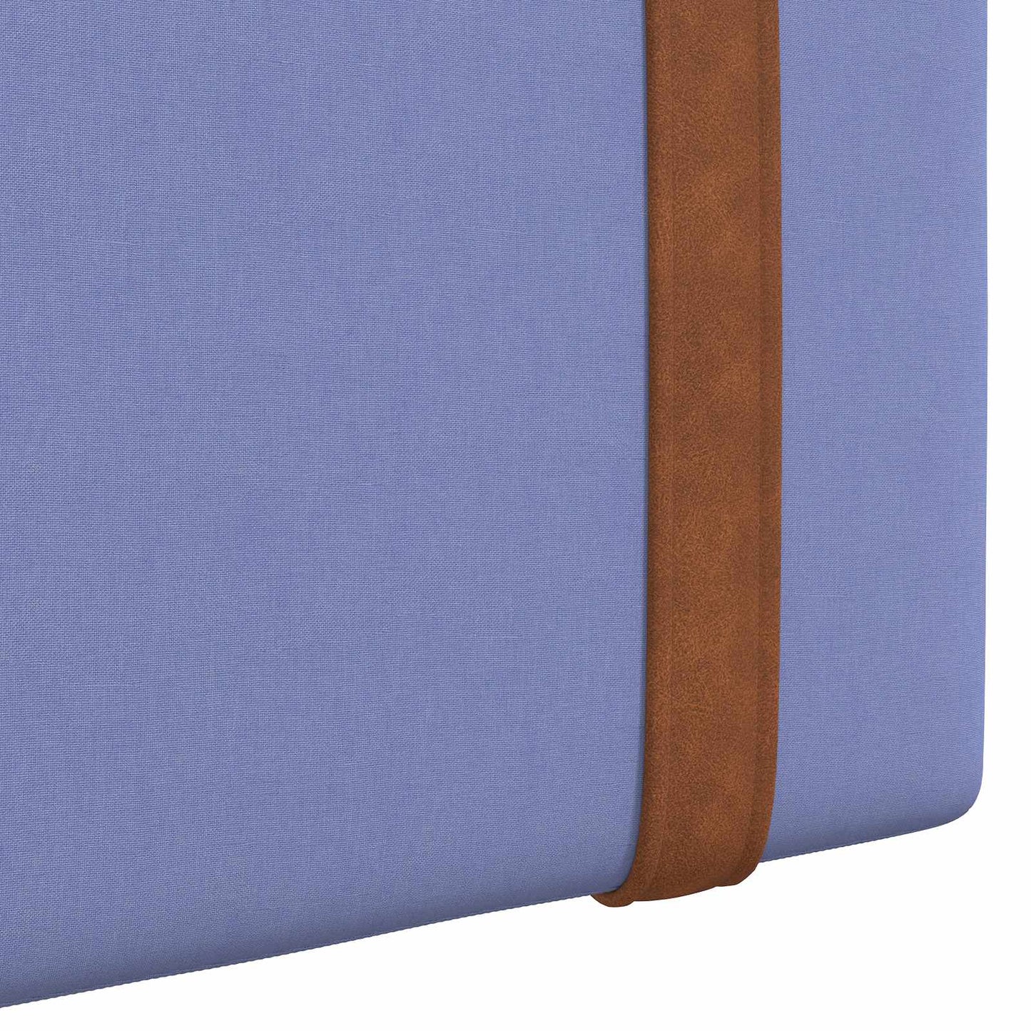 Hangend Hoofdeinde Effen Jeans Blauw 100 x 55 x 5 cm Antiek PU is nu te koop bij PeponiXL, paradijselijk wonen!