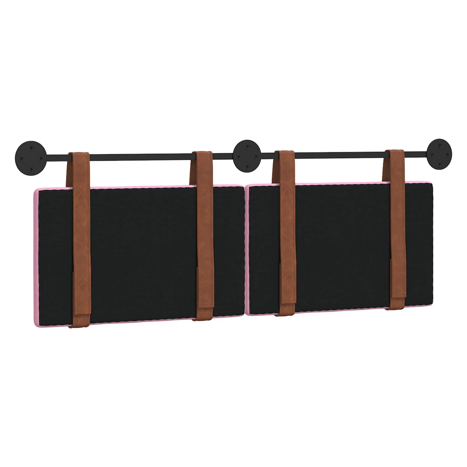 Hangend Hoofdeinde Effen Roze 150 x 55 x 5 cm Antiek PU is nu te koop bij PeponiXL, paradijselijk wonen!