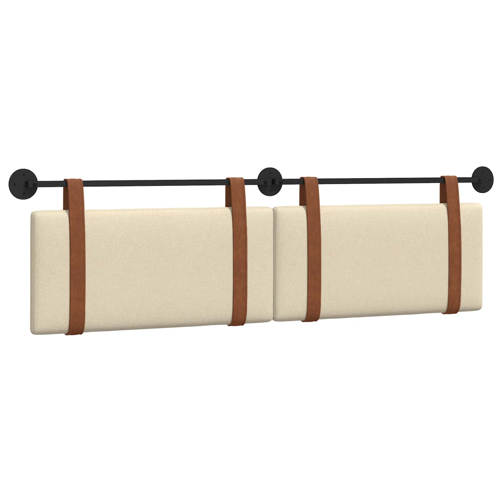 Hangend Hoofdeinde Effen Crème 190 x 55 x 5 cm Antiek PU is nu te koop bij PeponiXL, paradijselijk wonen!