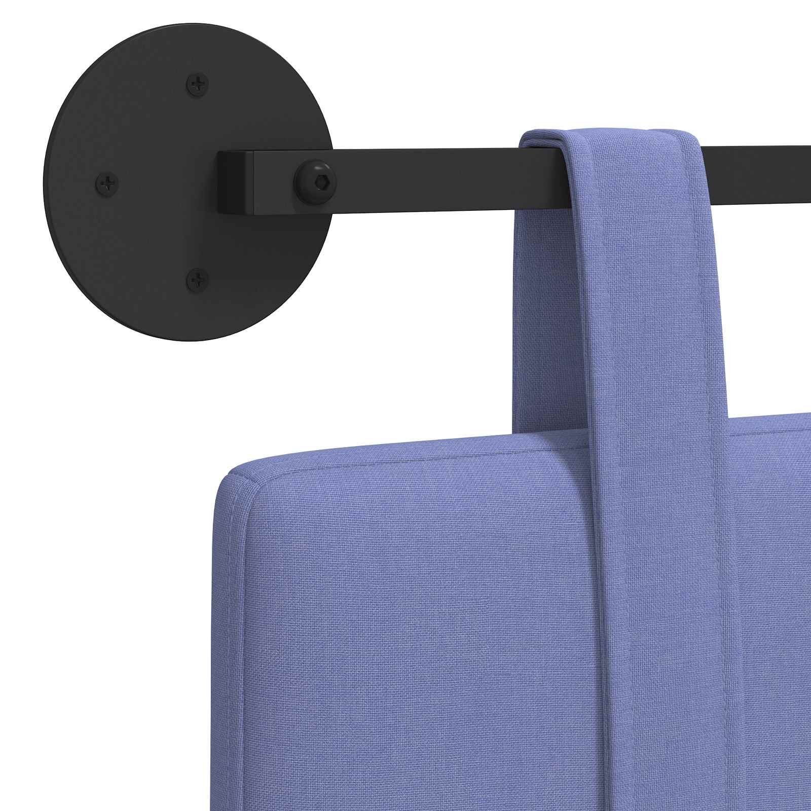 Hangend hoofdbord Jeans Blauw Stof is nu te koop bij PeponiXL, paradijselijk wonen!