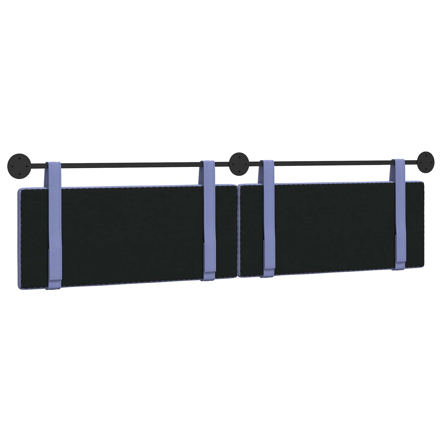Hangend hoofdbord Jeans Blauw Stof is nu te koop bij PeponiXL, paradijselijk wonen!
