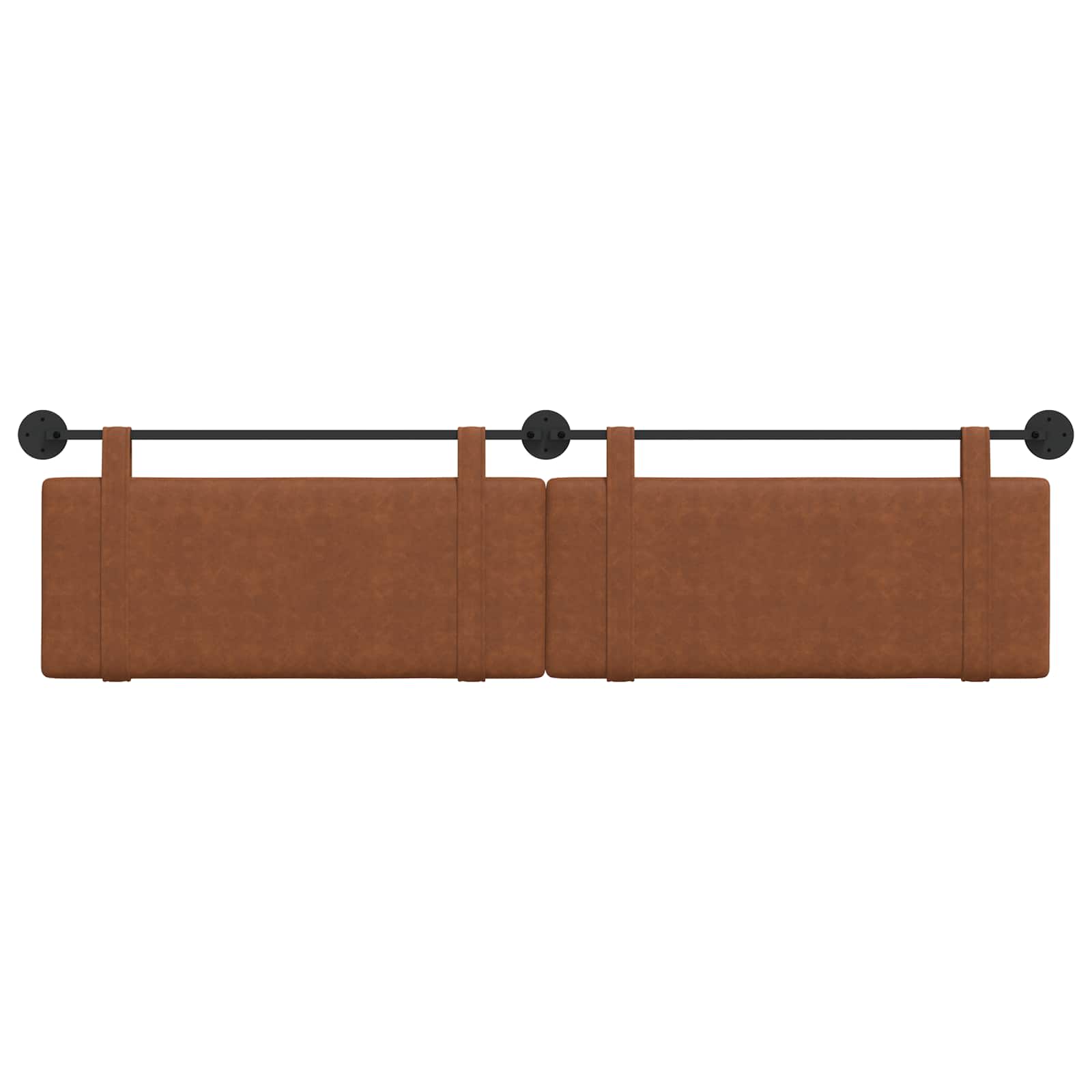 Hangend hoofdbord Bruin Antiek PU is nu te koop bij PeponiXL, paradijselijk wonen!
