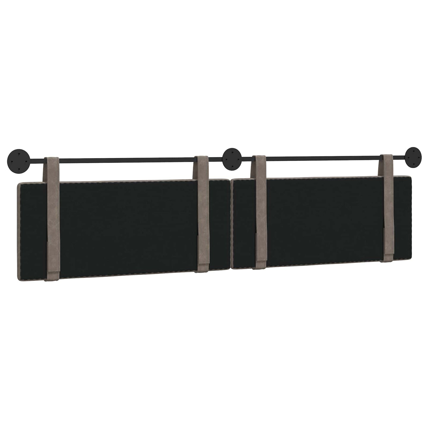 Hangend hoofdbord Grijs Antiek PU is nu te koop bij PeponiXL, paradijselijk wonen!