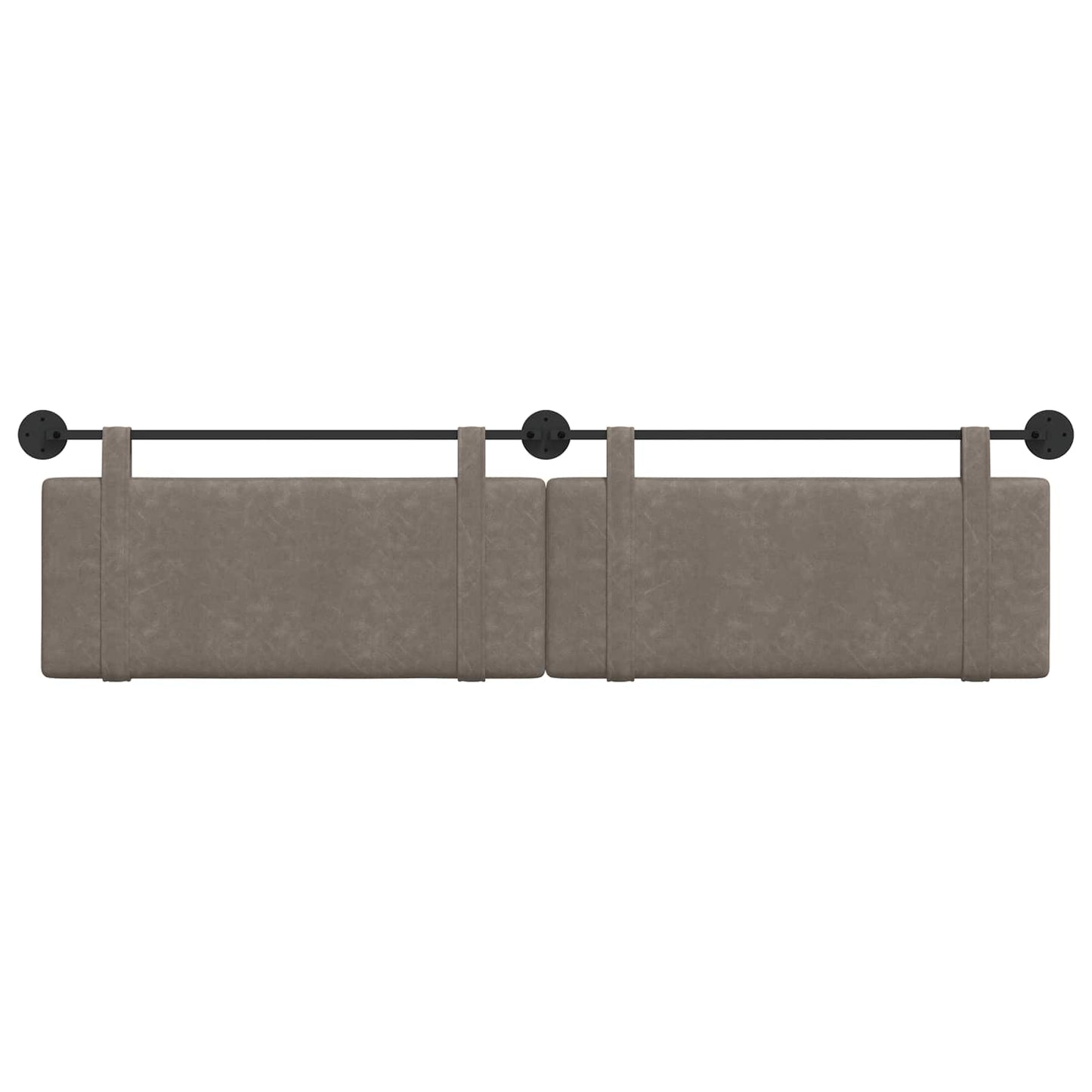 Hangend hoofdbord Grijs Antiek PU is nu te koop bij PeponiXL, paradijselijk wonen!