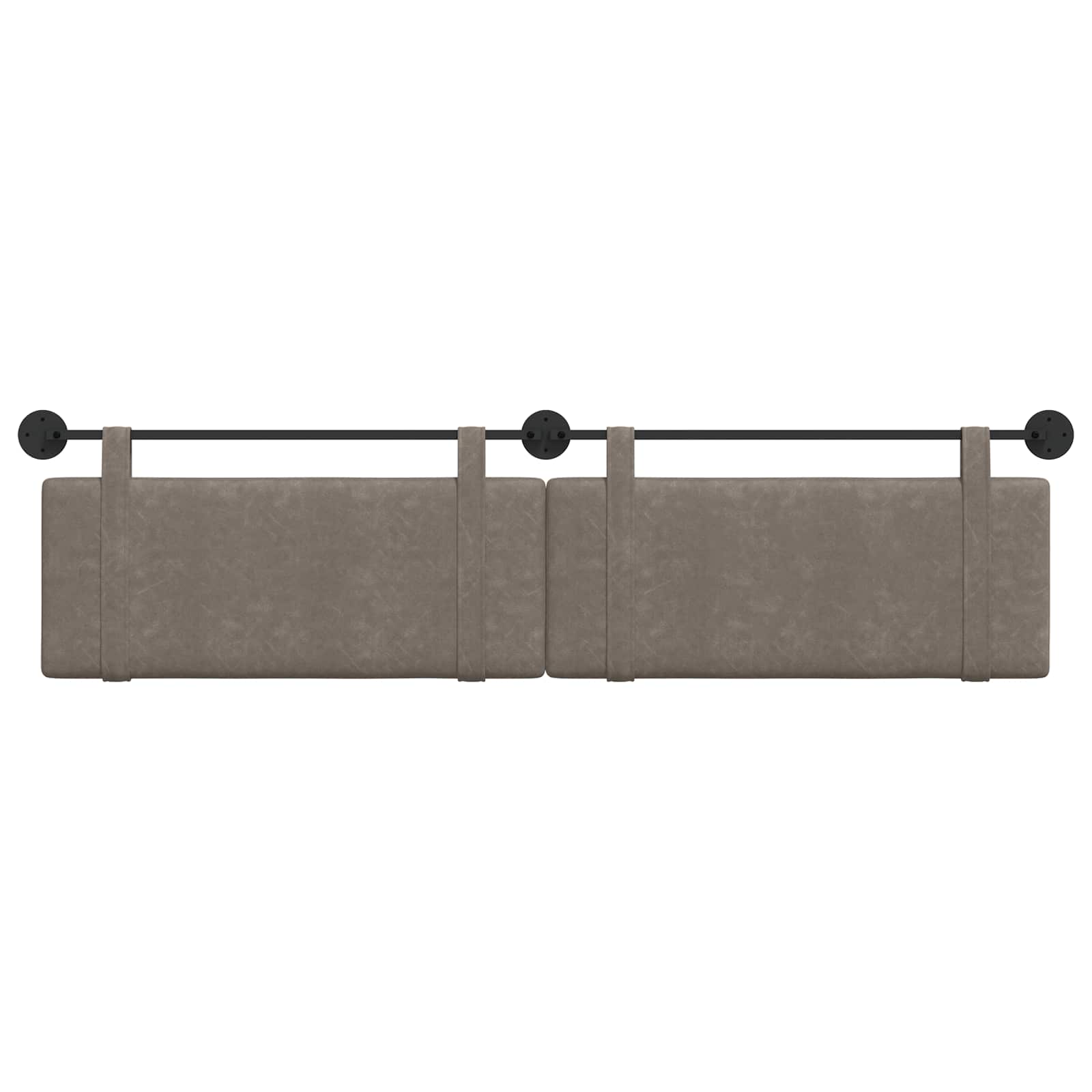 Hangend hoofdbord Grijs Antiek PU is nu te koop bij PeponiXL, paradijselijk wonen!