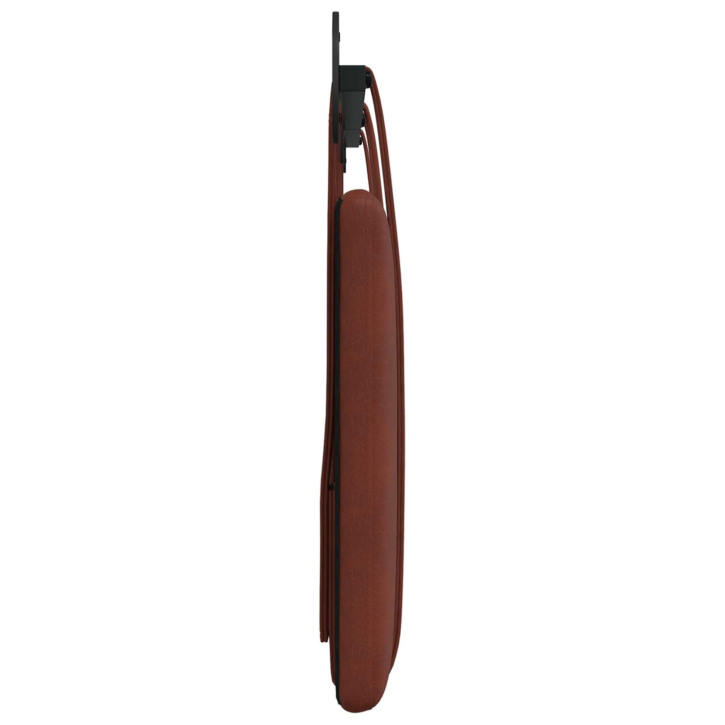 Hangend hoofdbord Glanzend Bruin Antiek PU is nu te koop bij PeponiXL, paradijselijk wonen!