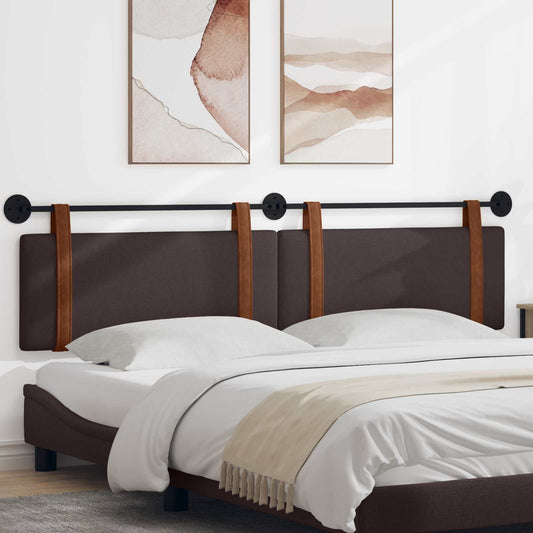 Hangend hoofdbord Donkerbruin Antiek PU is nu te koop bij PeponiXL, paradijselijk wonen!
