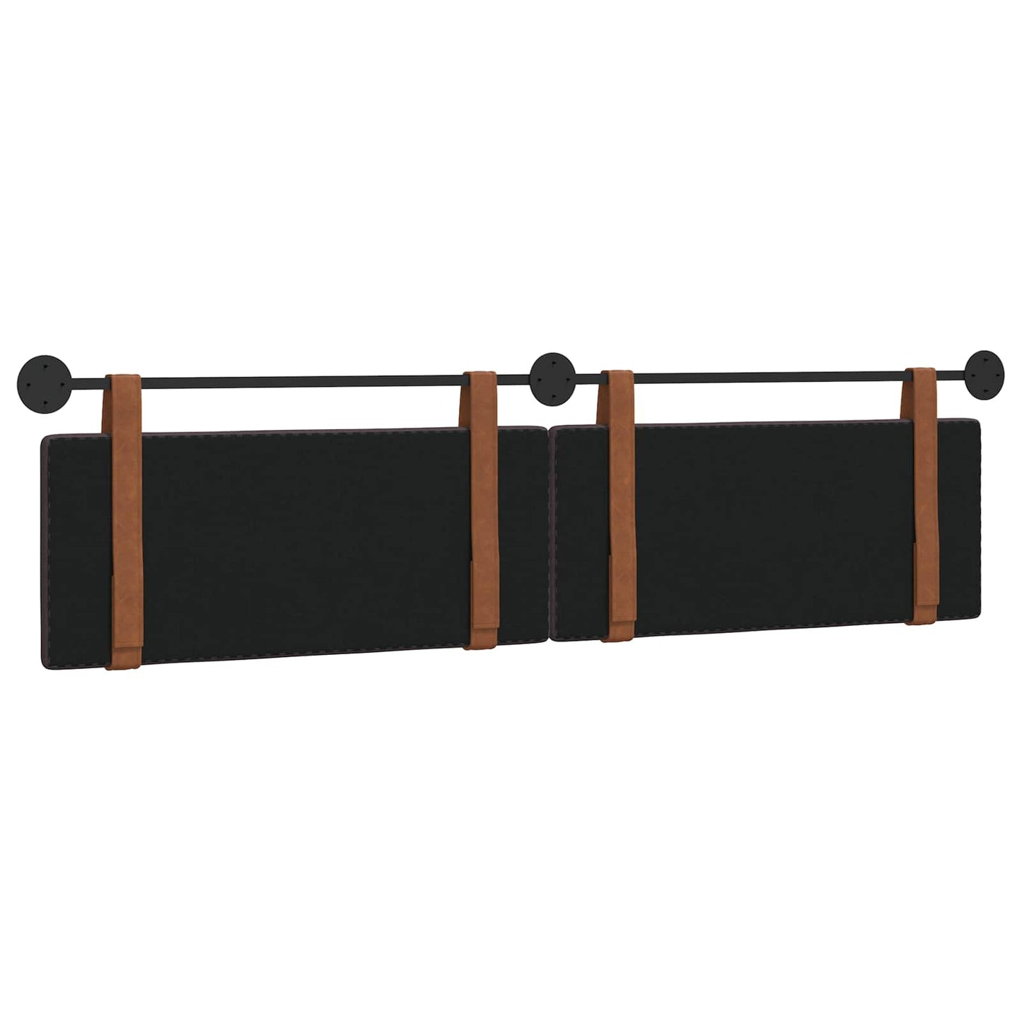 Hangend hoofdbord Donkerbruin Antiek PU is nu te koop bij PeponiXL, paradijselijk wonen!