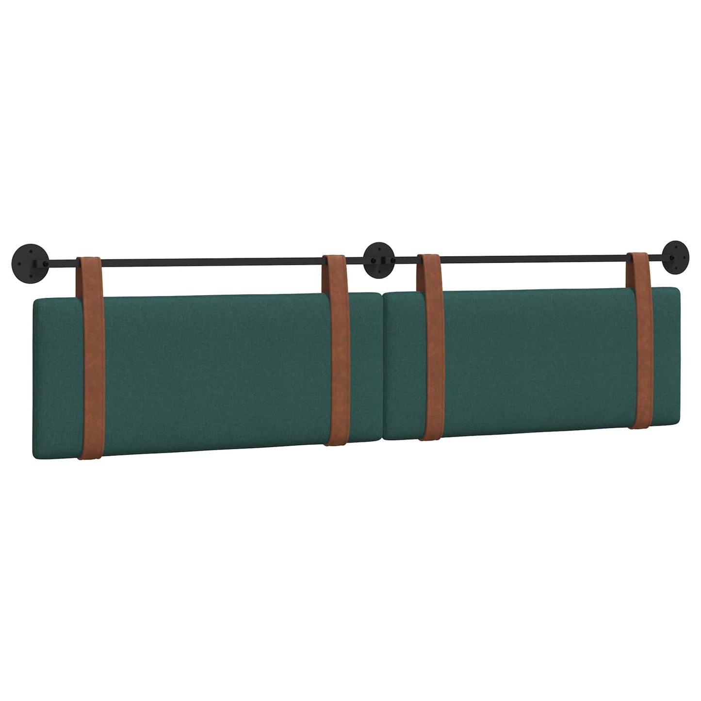 Hangend hoofdbord Donkergroen Antiek PU is nu te koop bij PeponiXL, paradijselijk wonen!