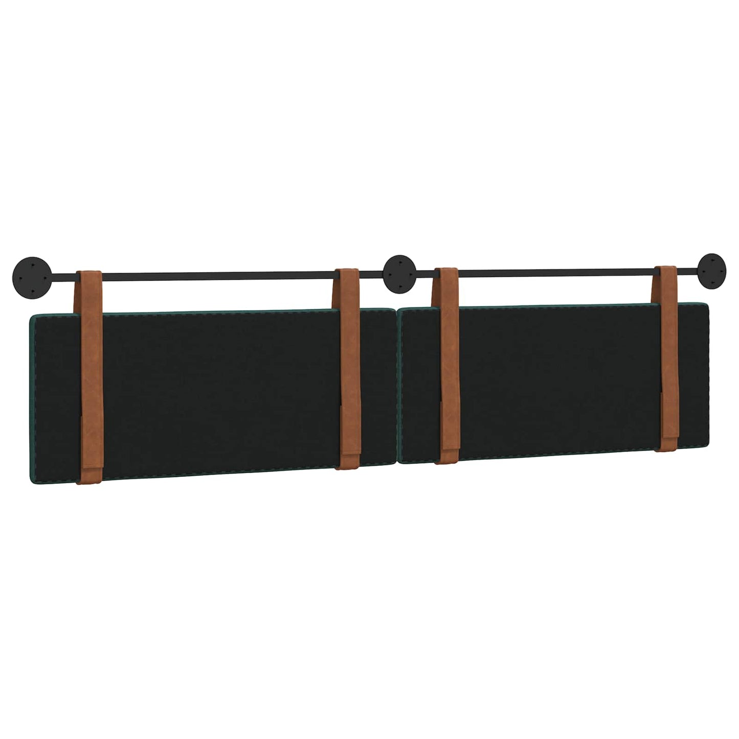 Hangend hoofdbord Donkergroen Antiek PU is nu te koop bij PeponiXL, paradijselijk wonen!