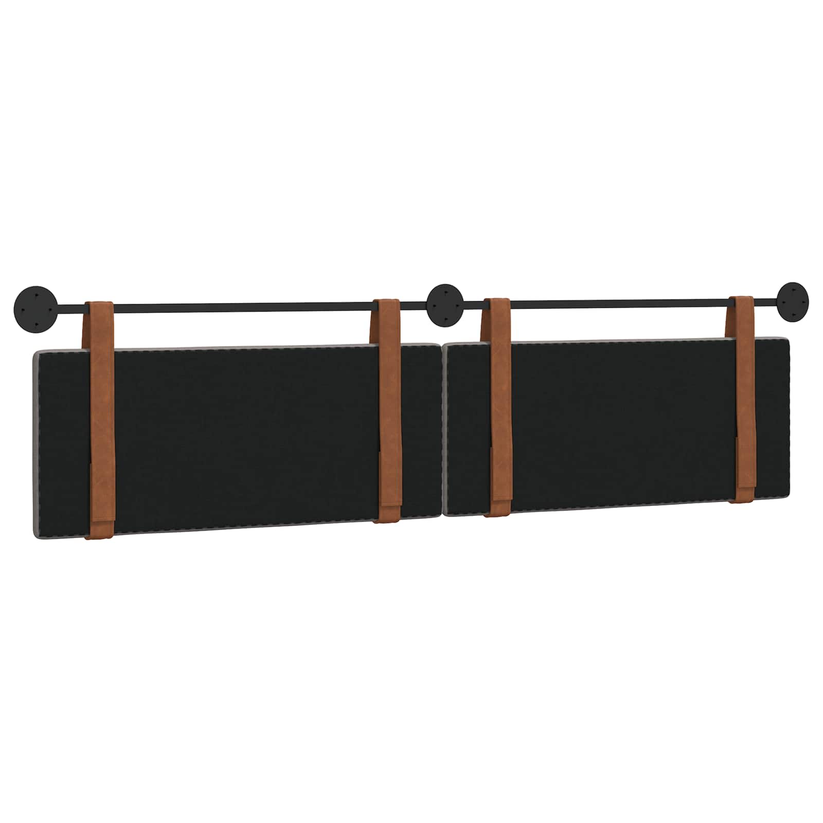 Hangend hoofdbord Taupe Antiek PU is nu te koop bij PeponiXL, paradijselijk wonen!