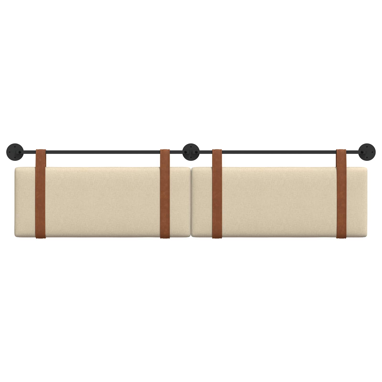 Hangend hoofdbord Crème Antiek PU is nu te koop bij PeponiXL, paradijselijk wonen!