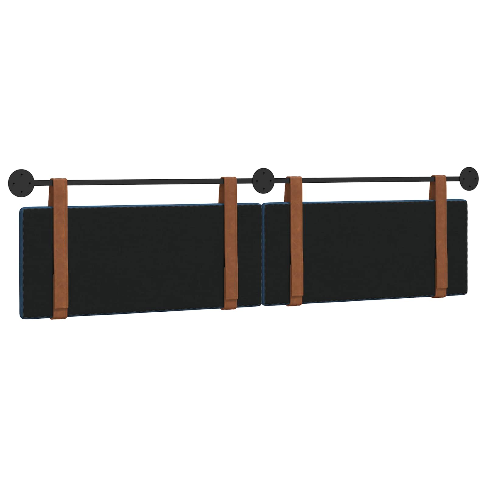 Hangend hoofdbord Blauw Antiek PU is nu te koop bij PeponiXL, paradijselijk wonen!