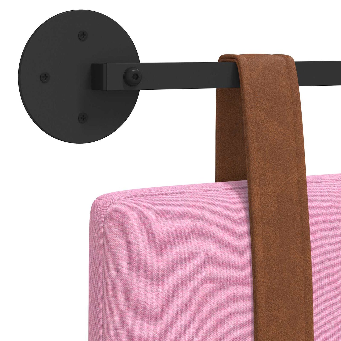 Hangend hoofdbord Roze Antiek PU is nu te koop bij PeponiXL, paradijselijk wonen!