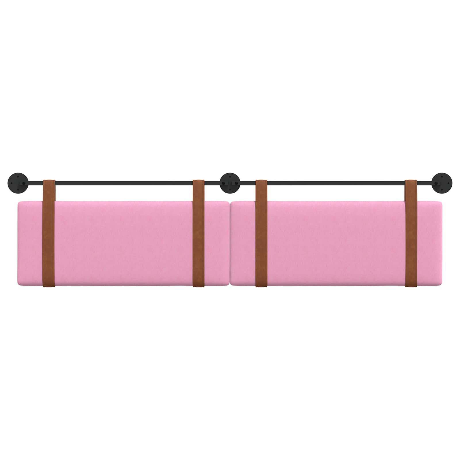 Hangend hoofdbord Roze Antiek PU is nu te koop bij PeponiXL, paradijselijk wonen!