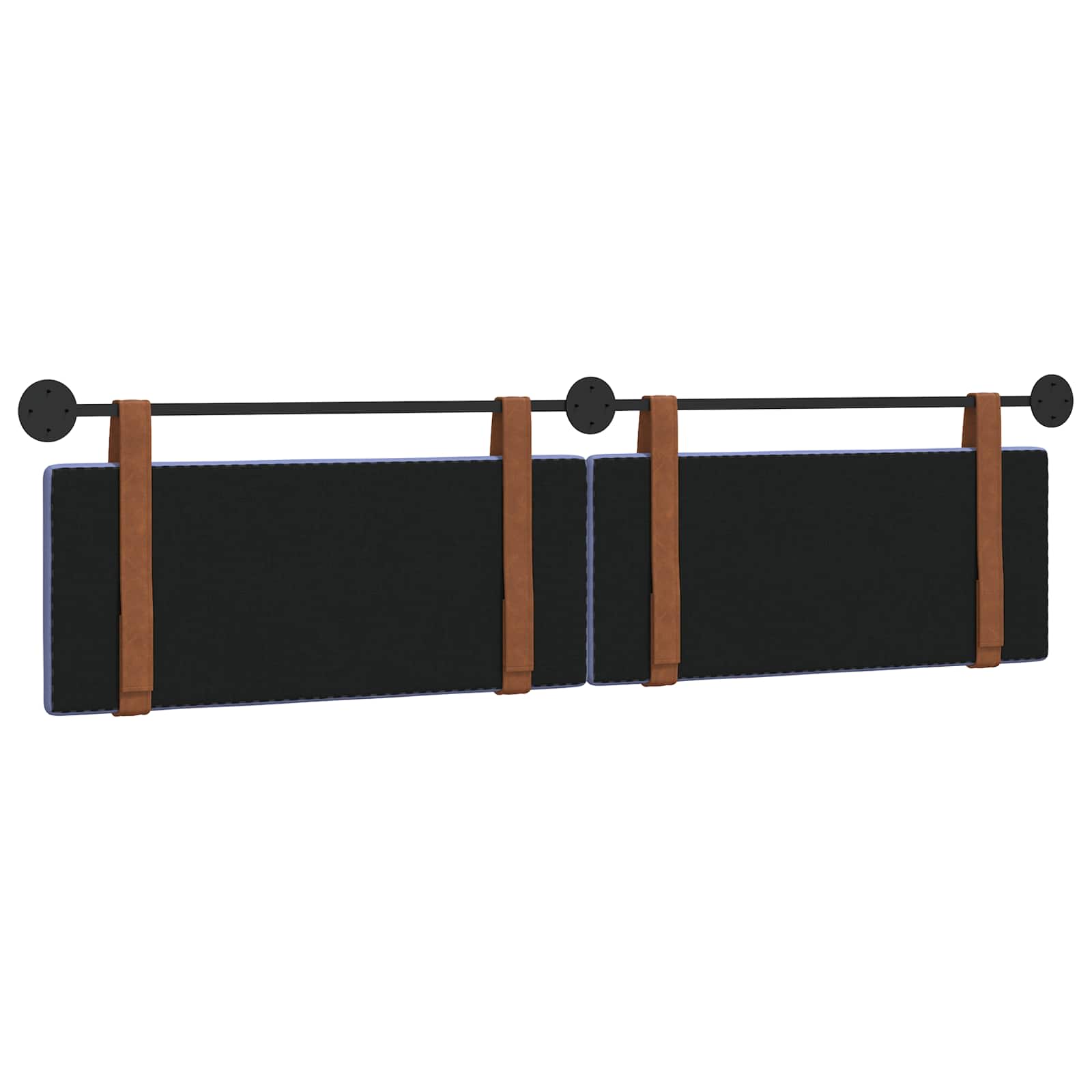 Hangend hoofdbord Jeans Blauw Antiek PU is nu te koop bij PeponiXL, paradijselijk wonen!