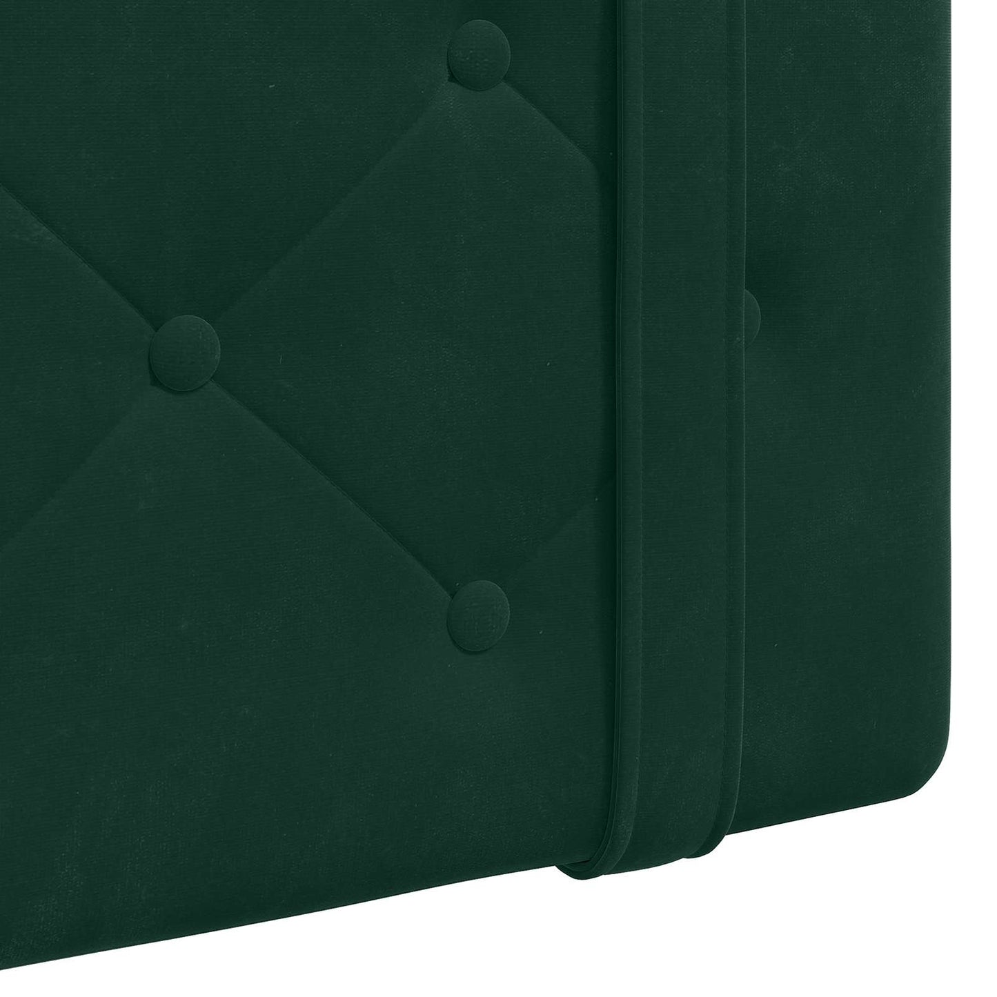 Hangend hoofdbord Donkergroen Fluweel is nu te koop bij PeponiXL, paradijselijk wonen!