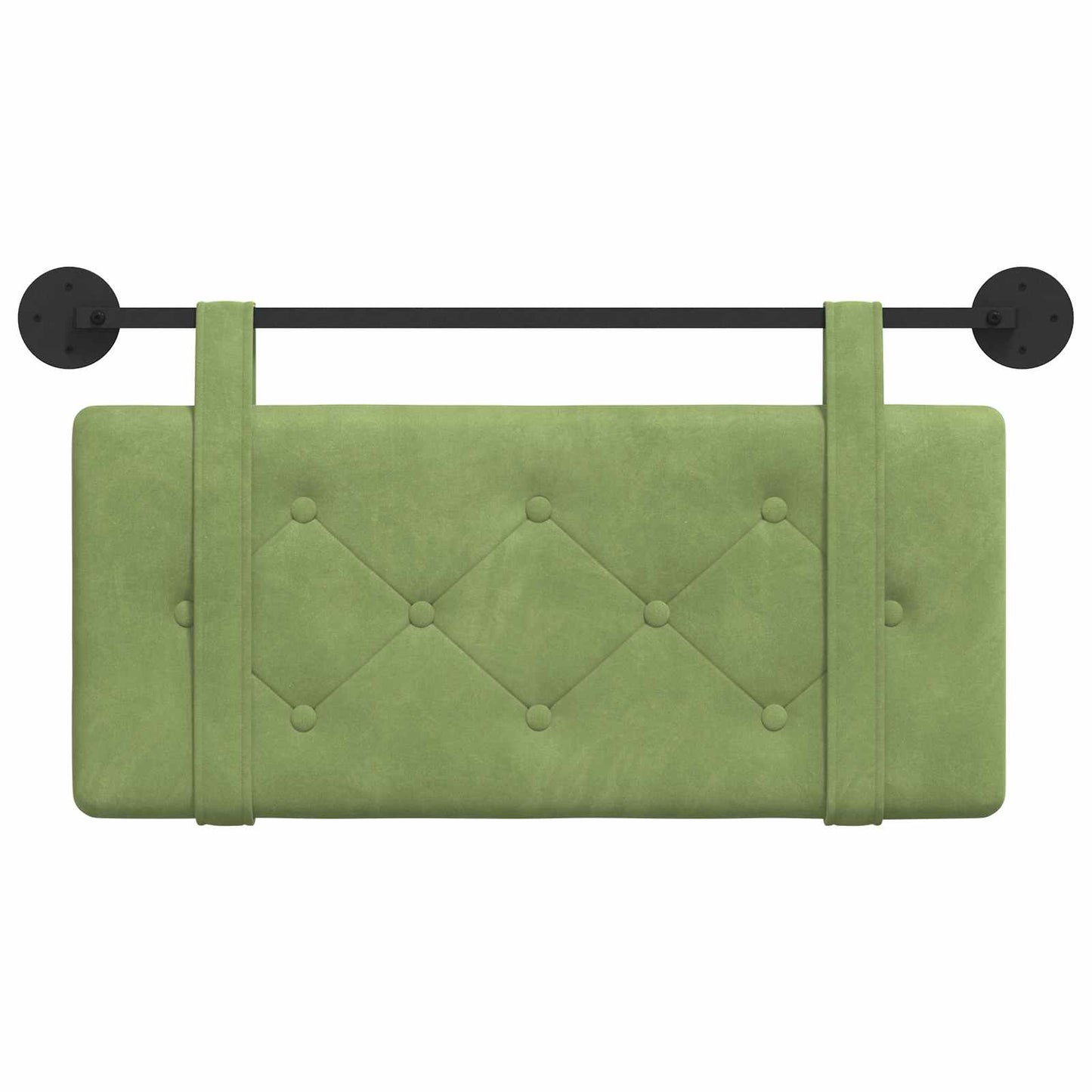 Hangend hoofdbord Lichtgroen Fluweel is nu te koop bij PeponiXL, paradijselijk wonen!