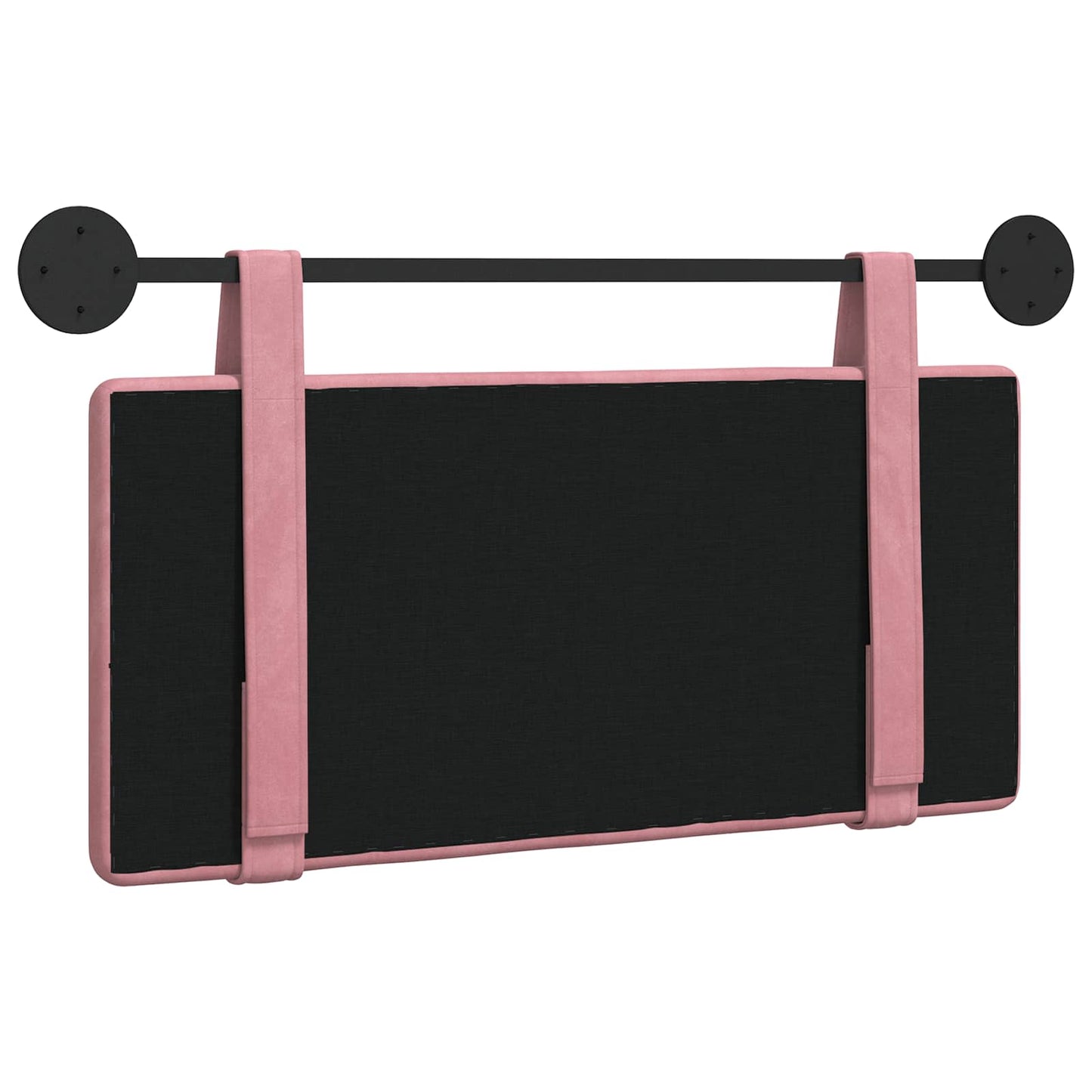 Hangend hoofdbord Roze Fluweel is nu te koop bij PeponiXL, paradijselijk wonen!