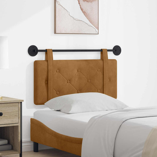 Hangend hoofdbord Bruin Fluweel is nu te koop bij PeponiXL, paradijselijk wonen!