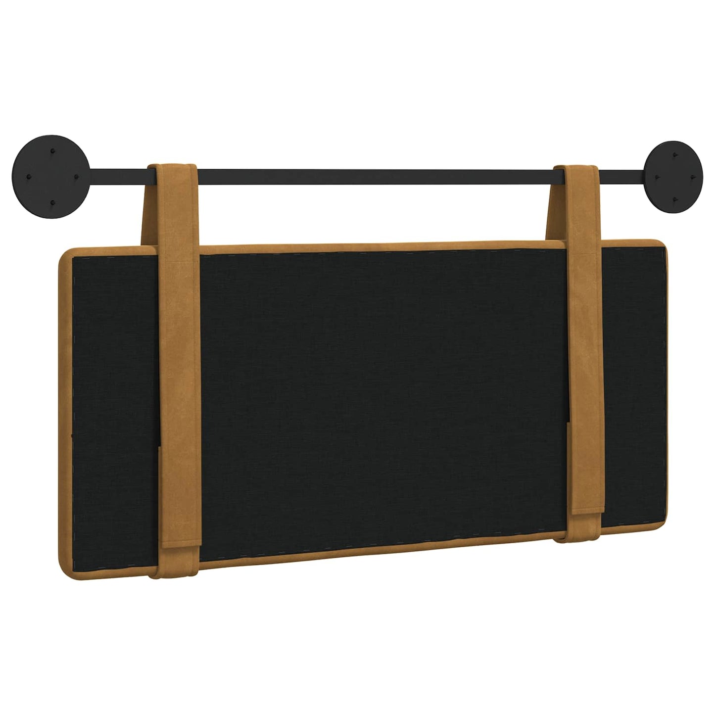 Hangend hoofdbord Bruin Fluweel is nu te koop bij PeponiXL, paradijselijk wonen!