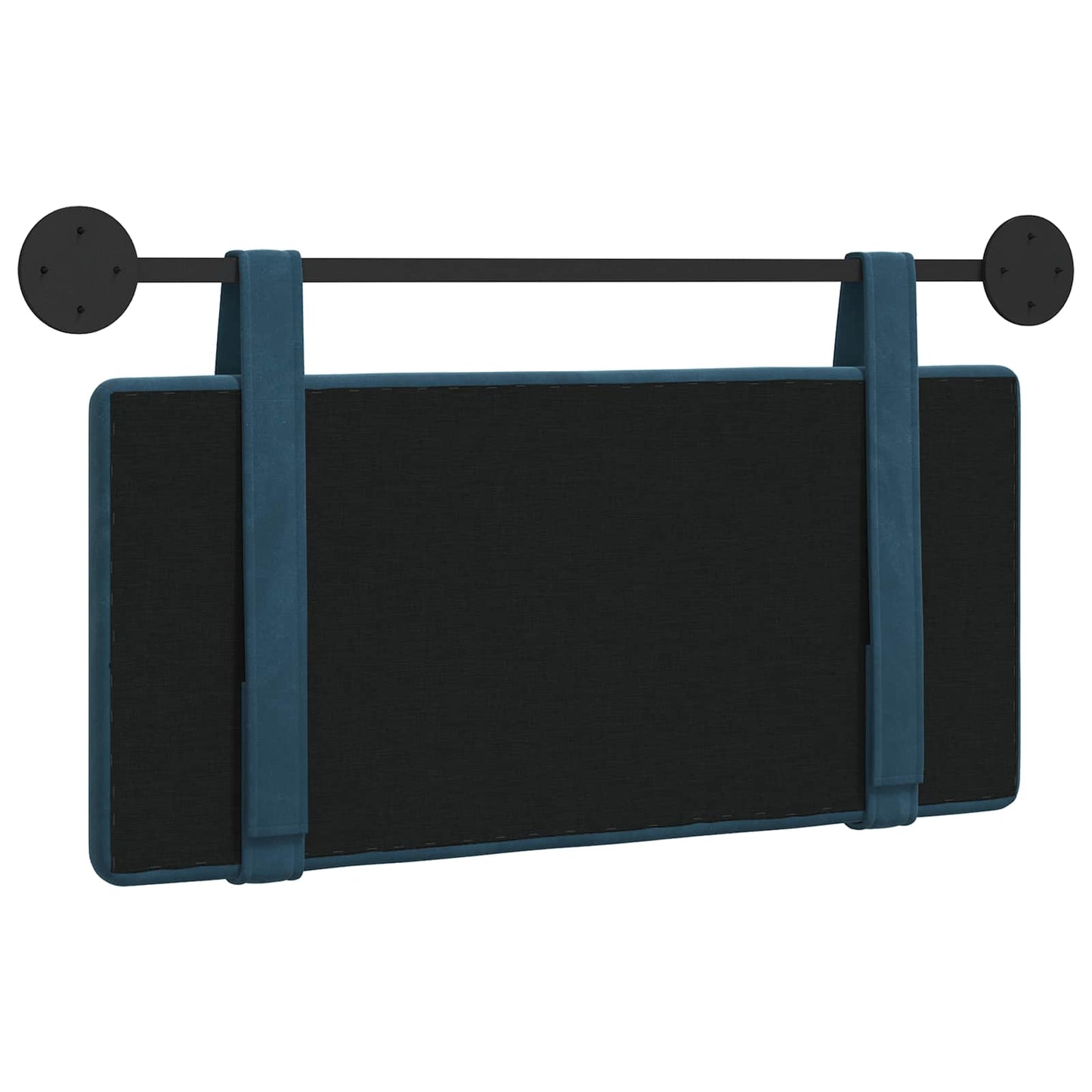 Hangend hoofdbord Blauw Fluweel is nu te koop bij PeponiXL, paradijselijk wonen!