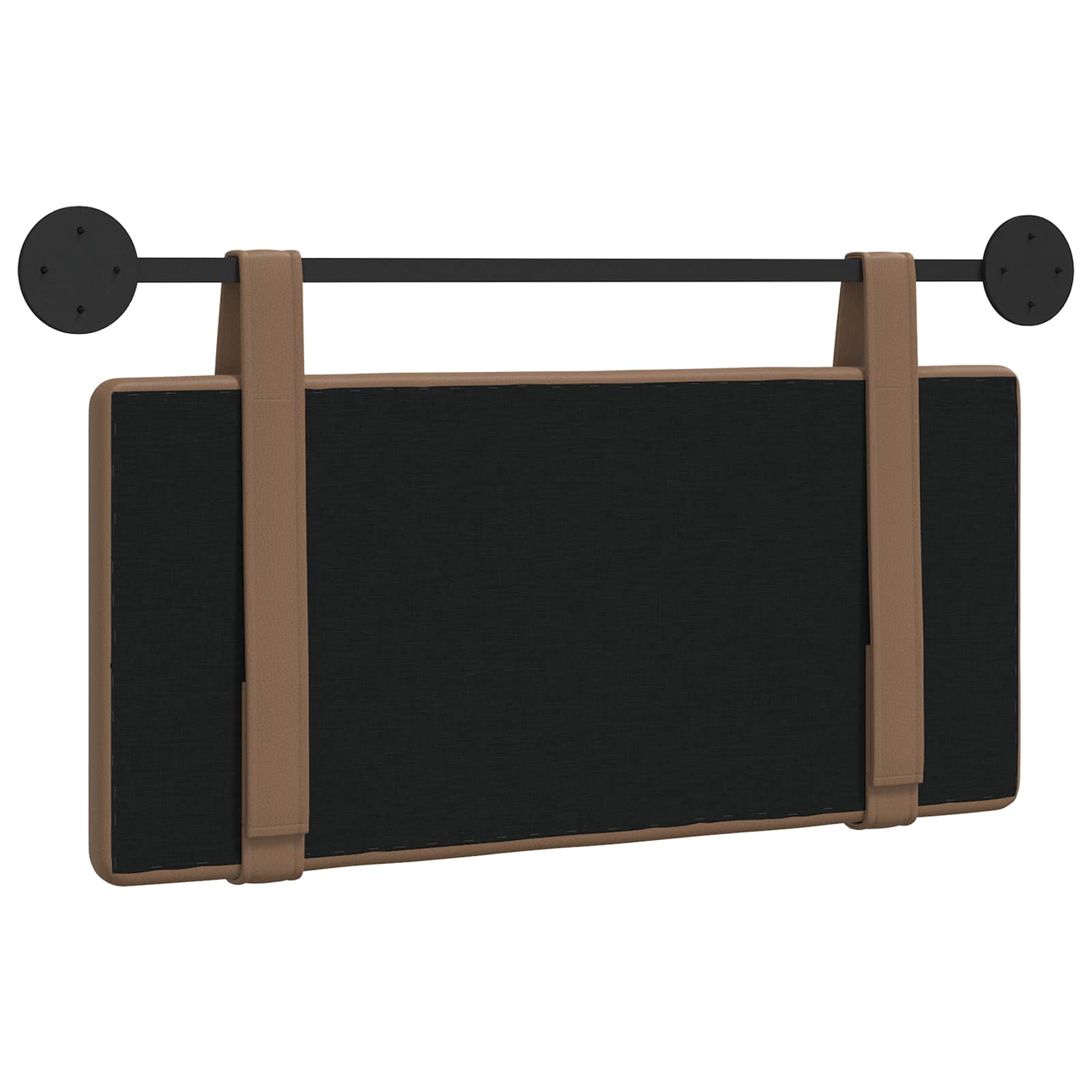 Hangend hoofdbord Cappuccino Kunstleer is nu te koop bij PeponiXL, paradijselijk wonen!