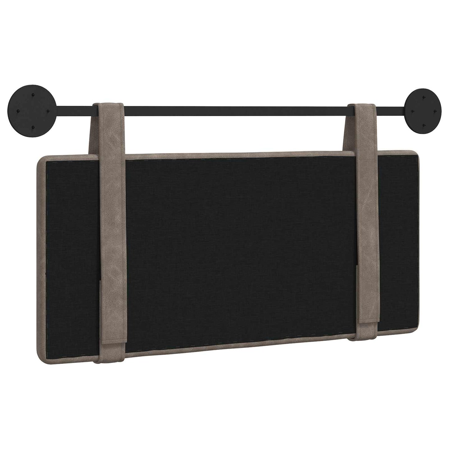 Hangend hoofdbord Grijs Antiek PU is nu te koop bij PeponiXL, paradijselijk wonen!