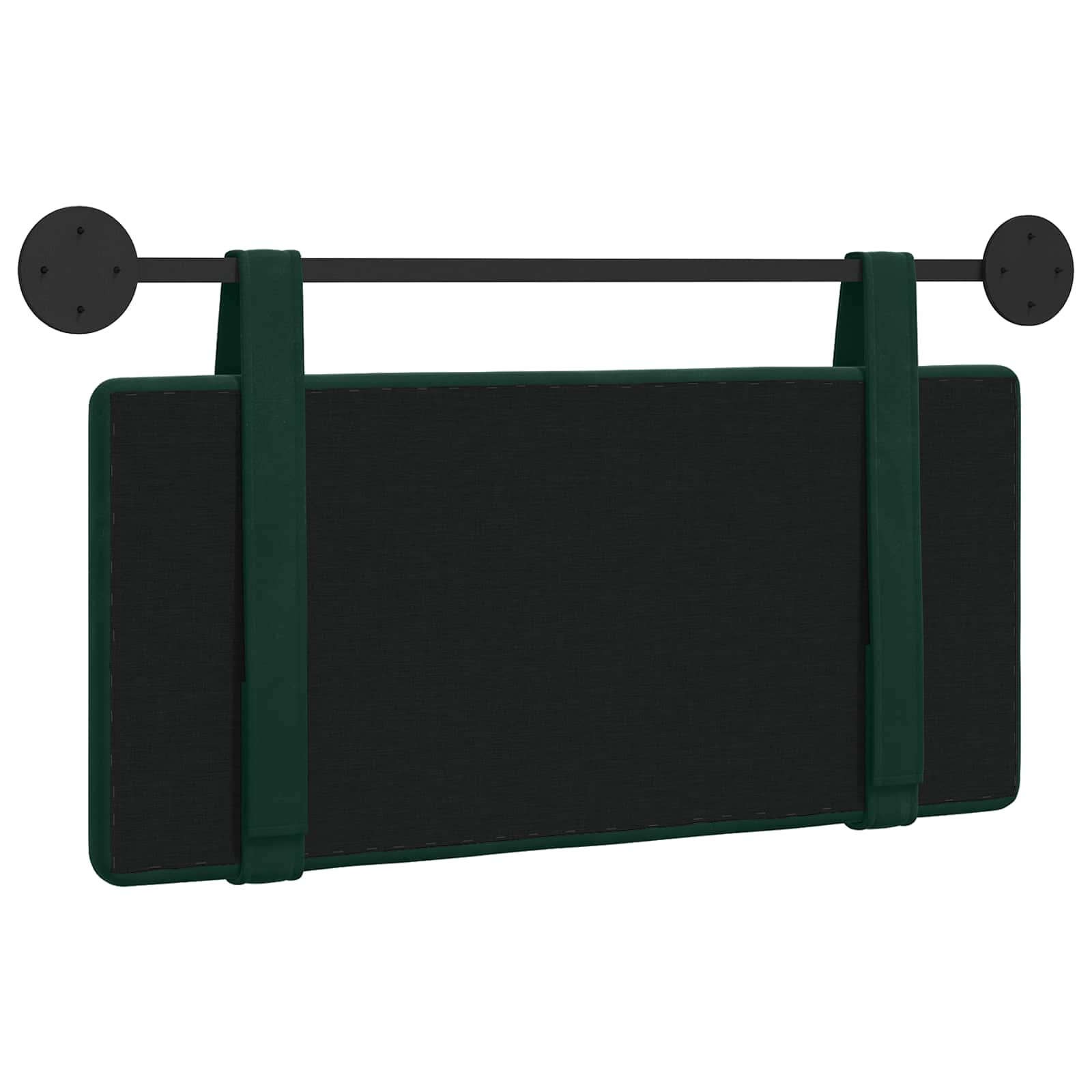 Hangend hoofdbord Donkergroen Fluweel is nu te koop bij PeponiXL, paradijselijk wonen!