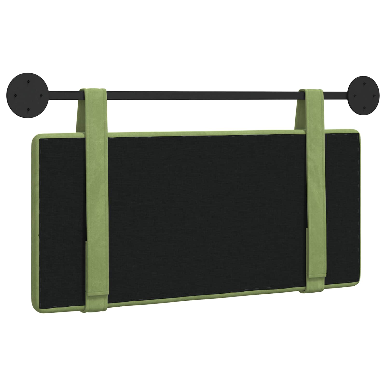 Hangend hoofdbord Lichtgroen Fluweel is nu te koop bij PeponiXL, paradijselijk wonen!