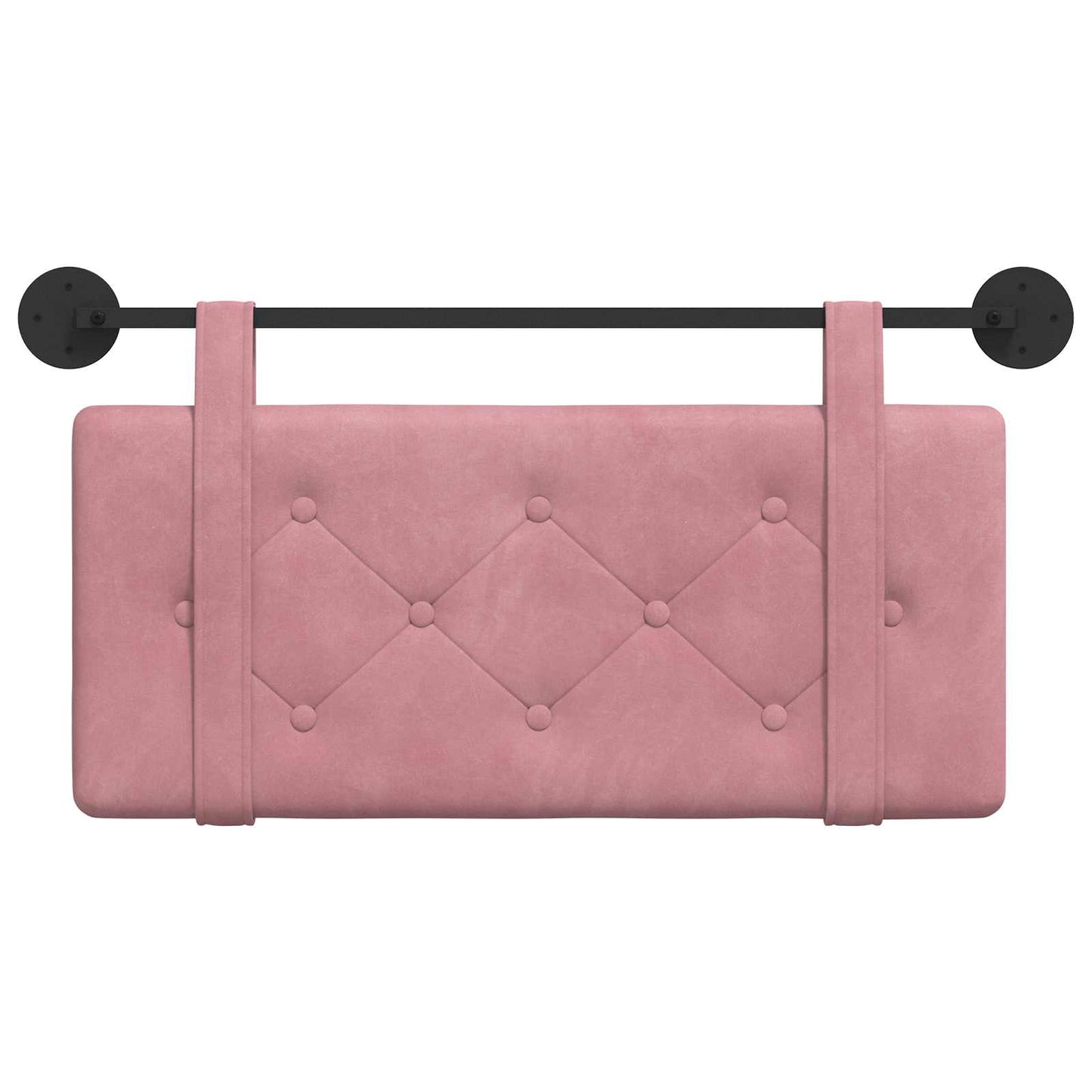 Hangend hoofdbord Roze Fluweel is nu te koop bij PeponiXL, paradijselijk wonen!