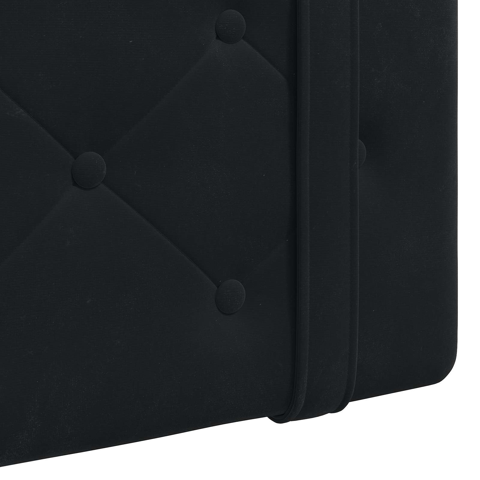 Hangend hoofdbord Zwart Fluweel is nu te koop bij PeponiXL, paradijselijk wonen!