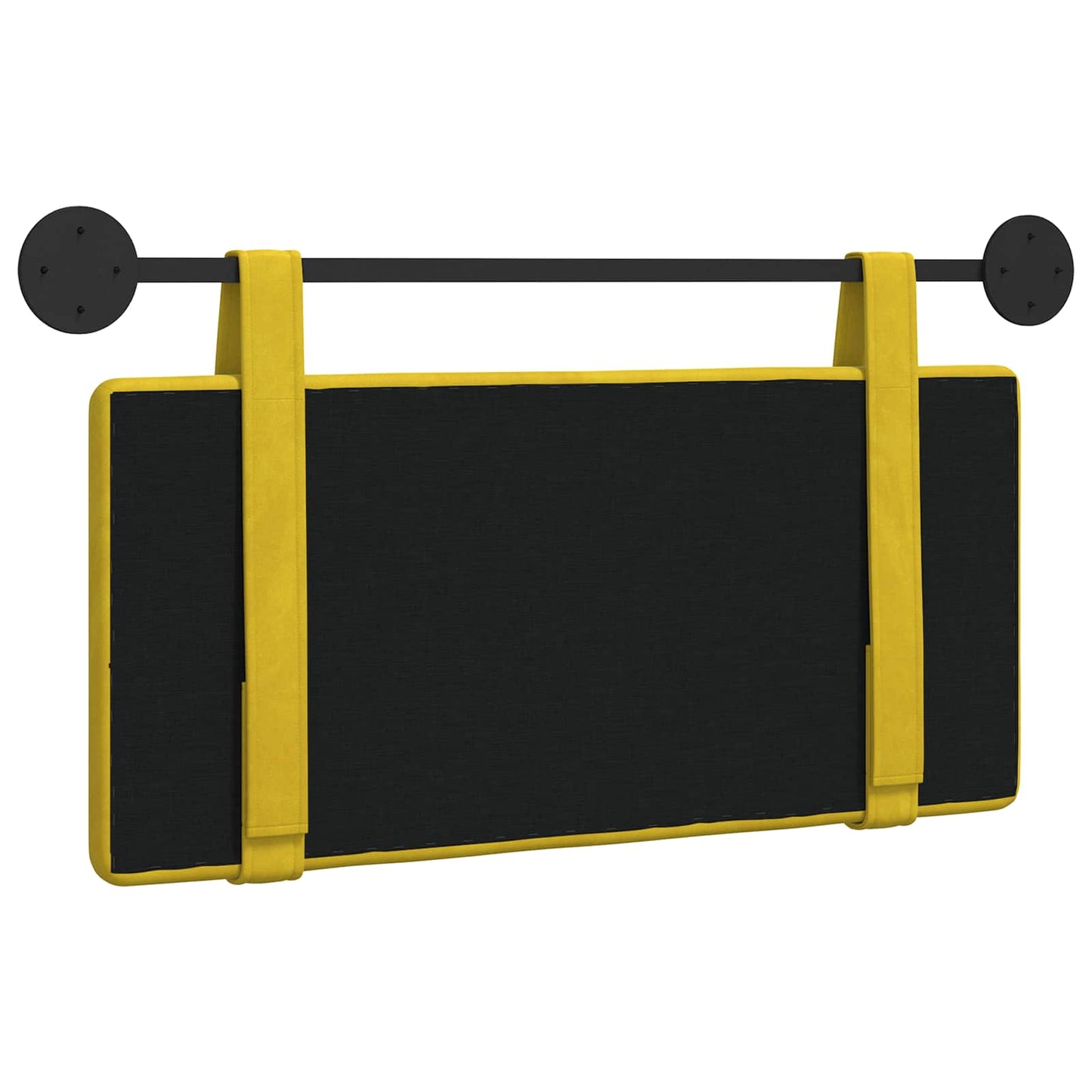 Hangend hoofdbord Geel Fluweel is nu te koop bij PeponiXL, paradijselijk wonen!