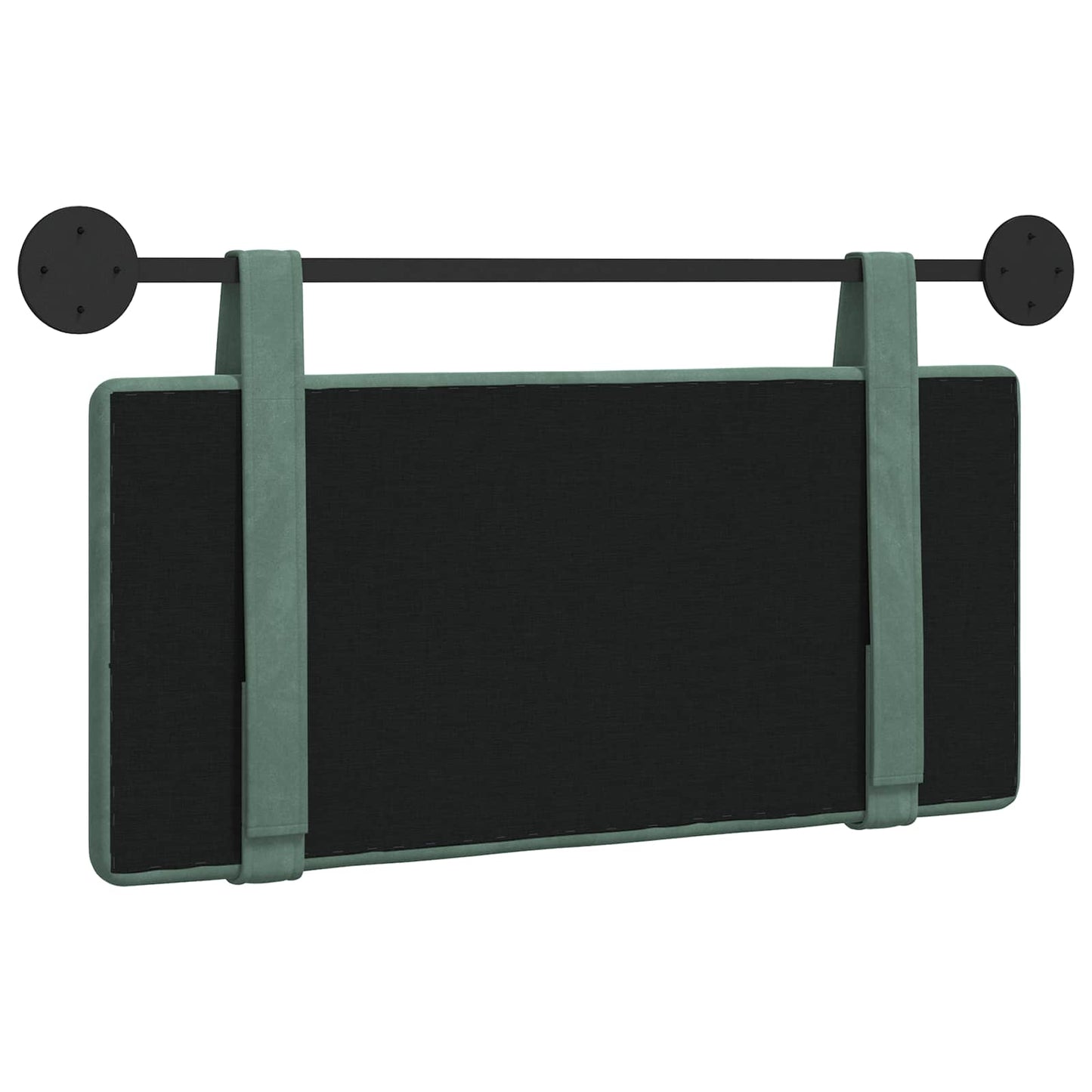 Hangend hoofdbord Zeegroen Fluweel is nu te koop bij PeponiXL, paradijselijk wonen!