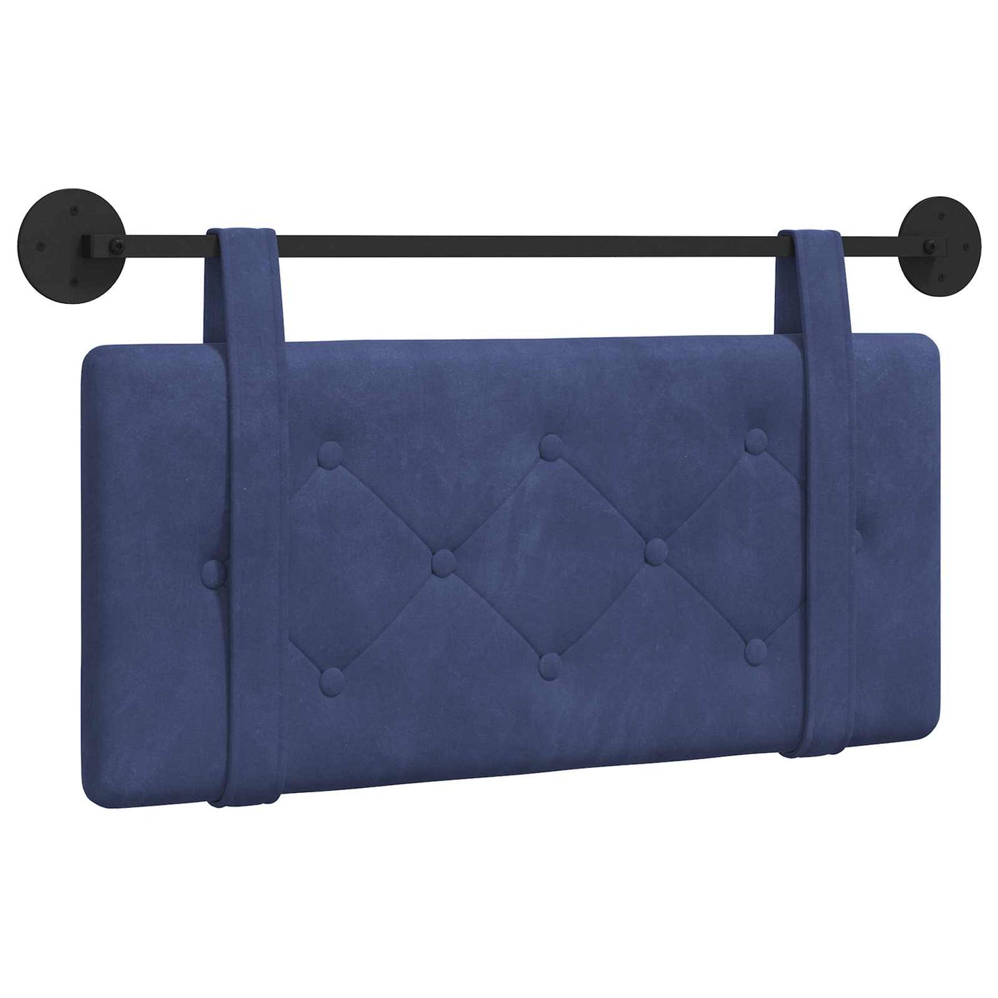 Hangend hoofdbord Politieblauw Fluweel is nu te koop bij PeponiXL, paradijselijk wonen!
