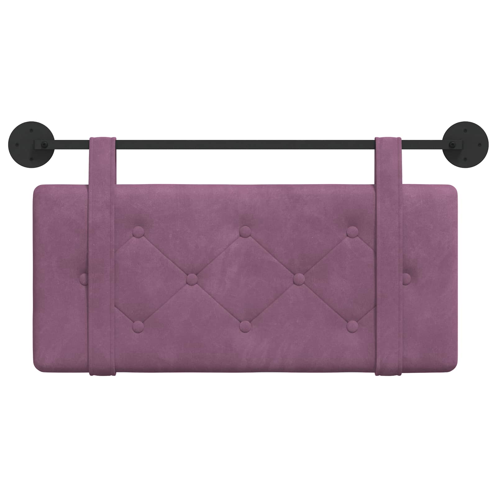 Hangend hoofdbord Paars Fluweel is nu te koop bij PeponiXL, paradijselijk wonen!