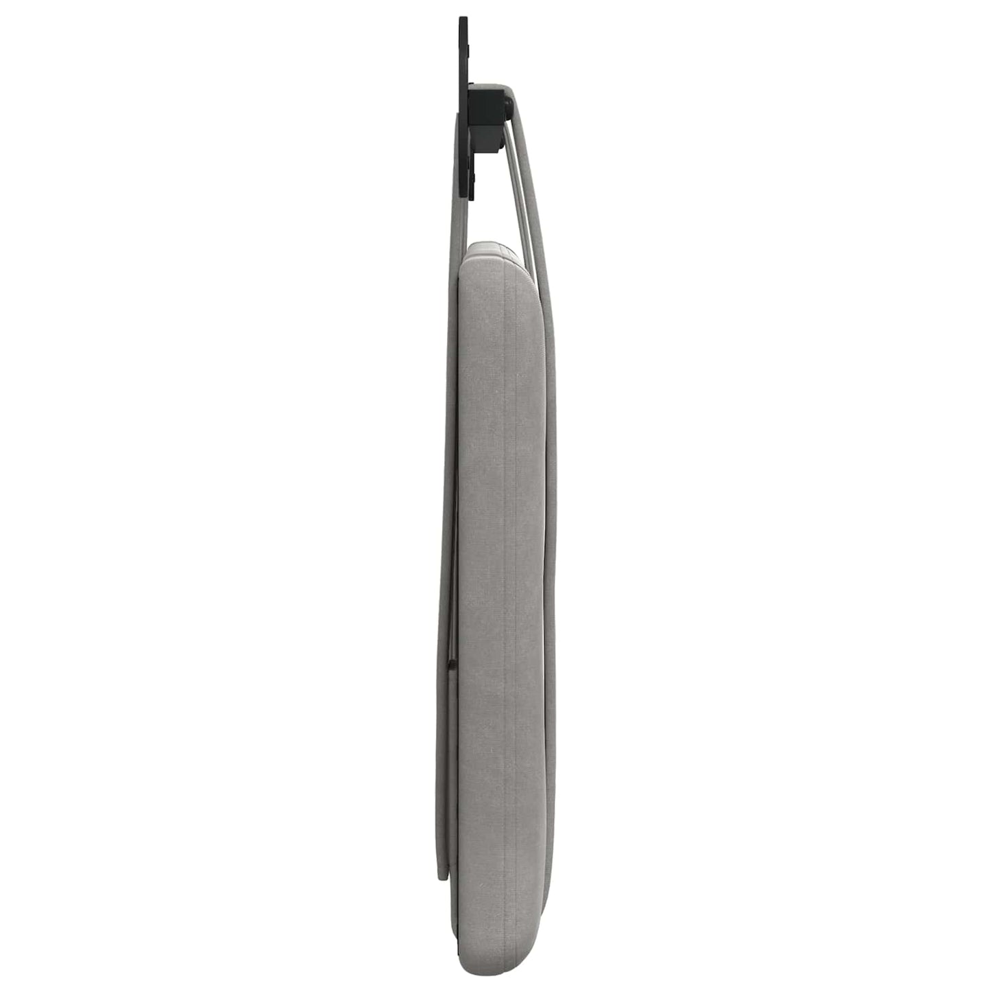 Hangend hoofdbord Lichtgrijs Fluweel is nu te koop bij PeponiXL, paradijselijk wonen!