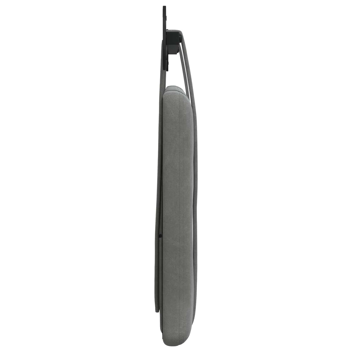 Hangend hoofdbord Donkergrijs Fluweel is nu te koop bij PeponiXL, paradijselijk wonen!