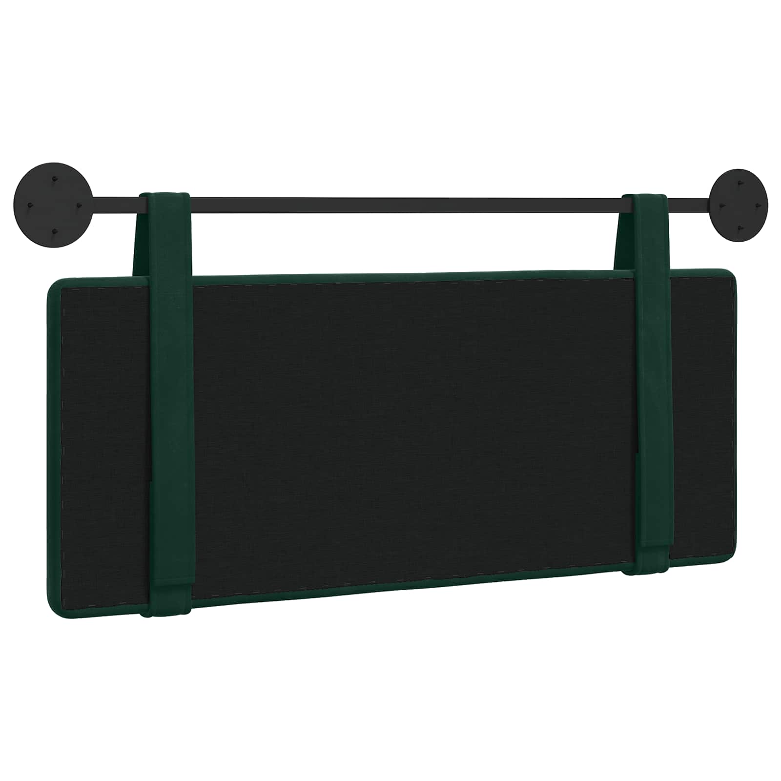 Hangend hoofdbord Donkergroen Fluweel is nu te koop bij PeponiXL, paradijselijk wonen!