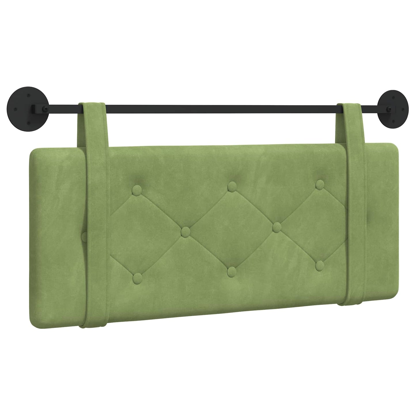 Hangend hoofdbord Lichtgroen Fluweel is nu te koop bij PeponiXL, paradijselijk wonen!