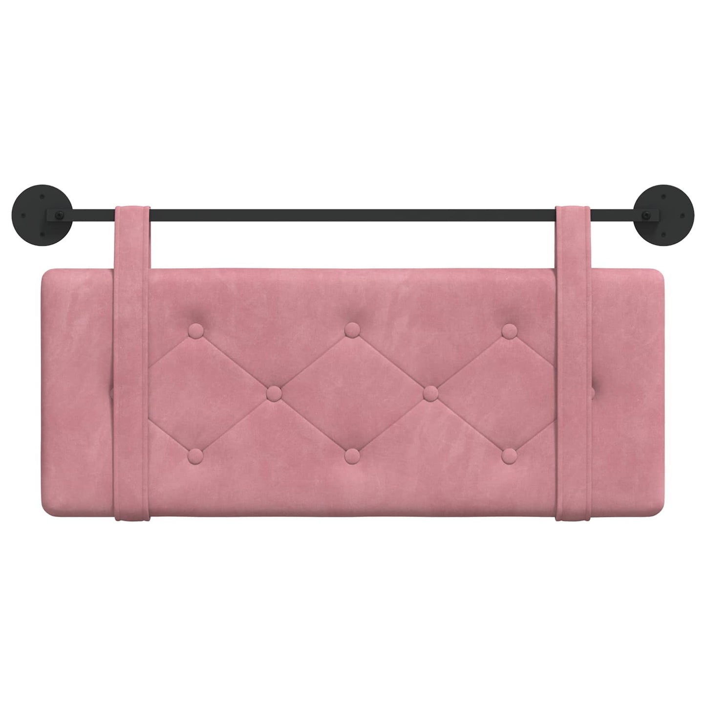 Hangend hoofdbord Roze Fluweel is nu te koop bij PeponiXL, paradijselijk wonen!