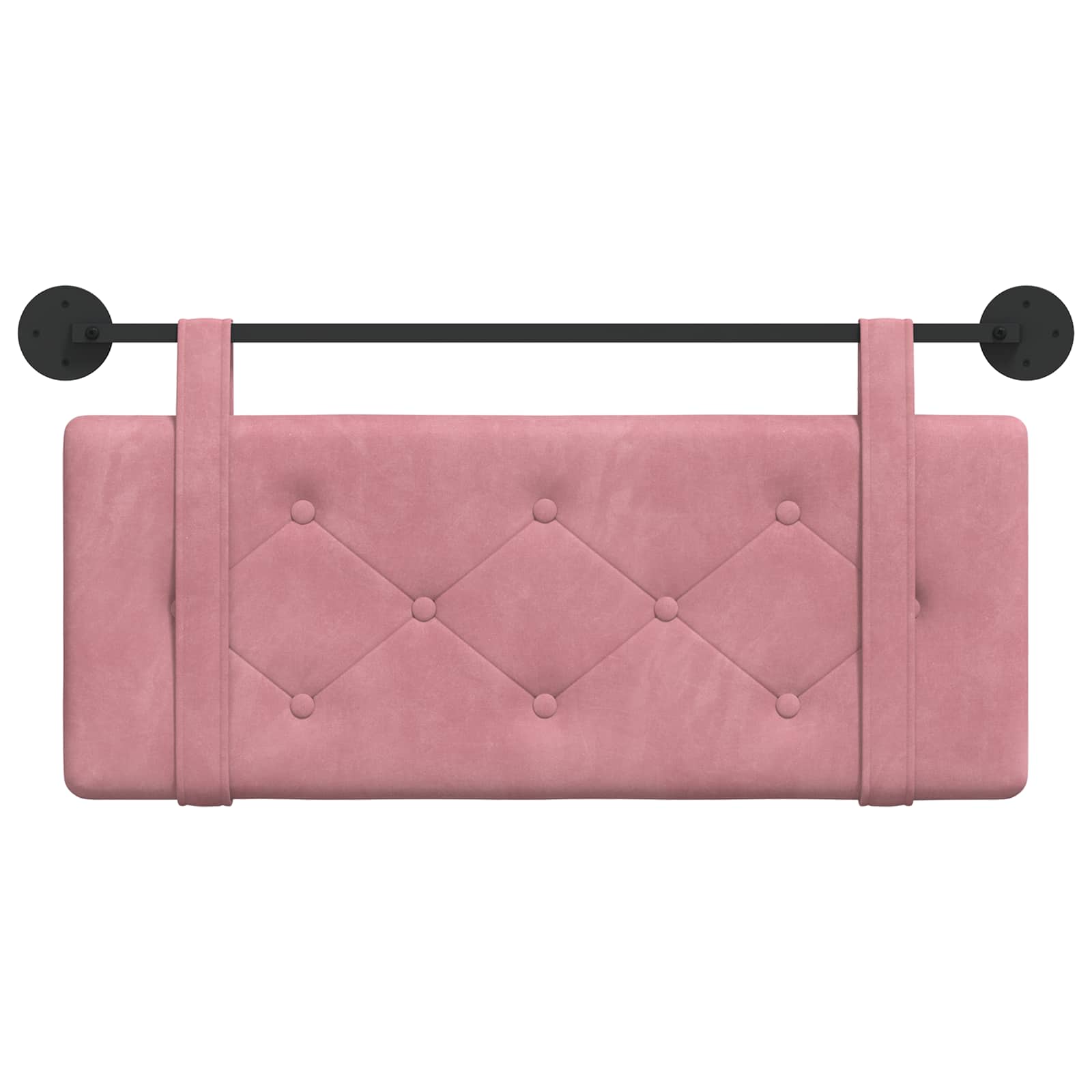 Hangend hoofdbord Roze Fluweel is nu te koop bij PeponiXL, paradijselijk wonen!